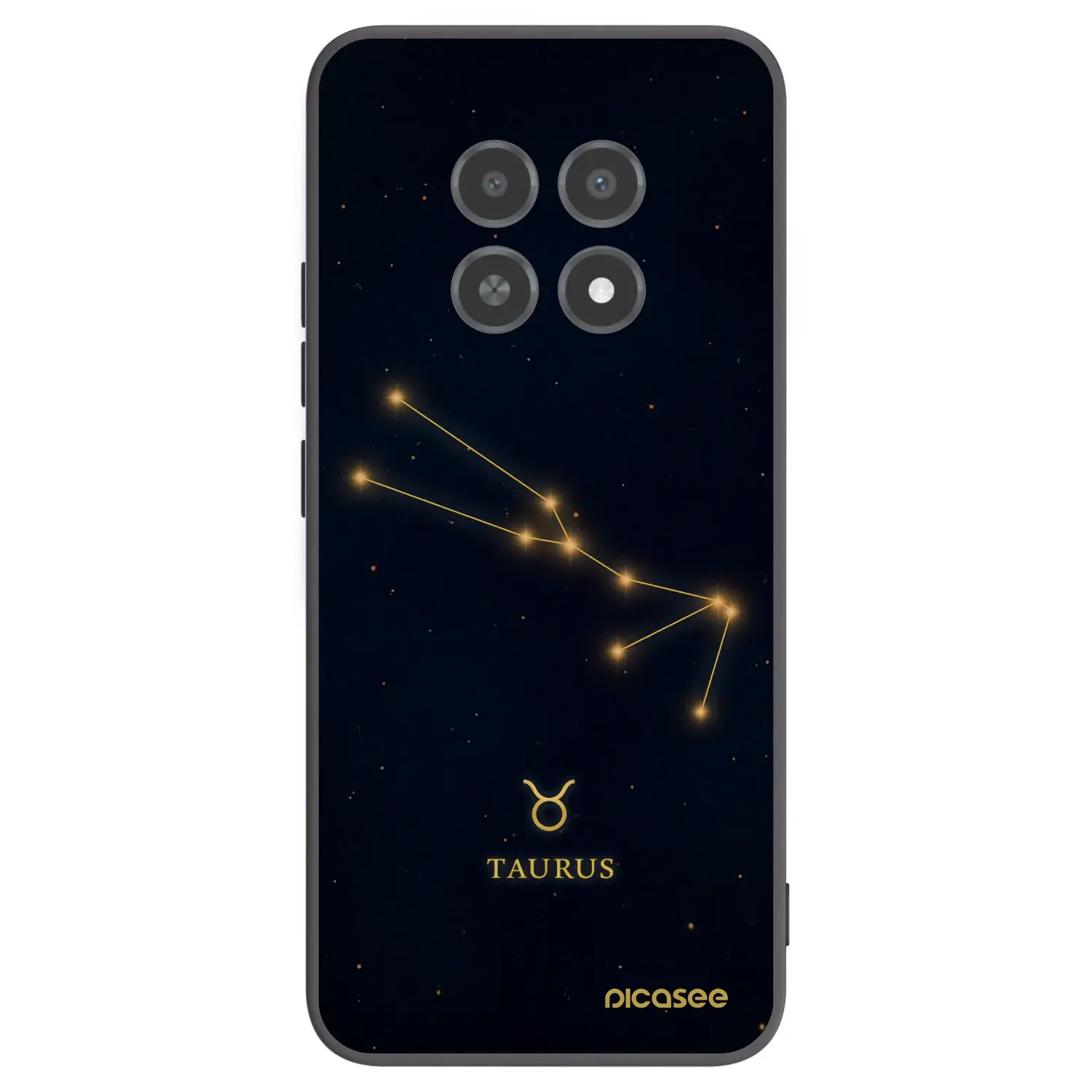 Silikonový černý obal pro Realme 12X - TAURUS