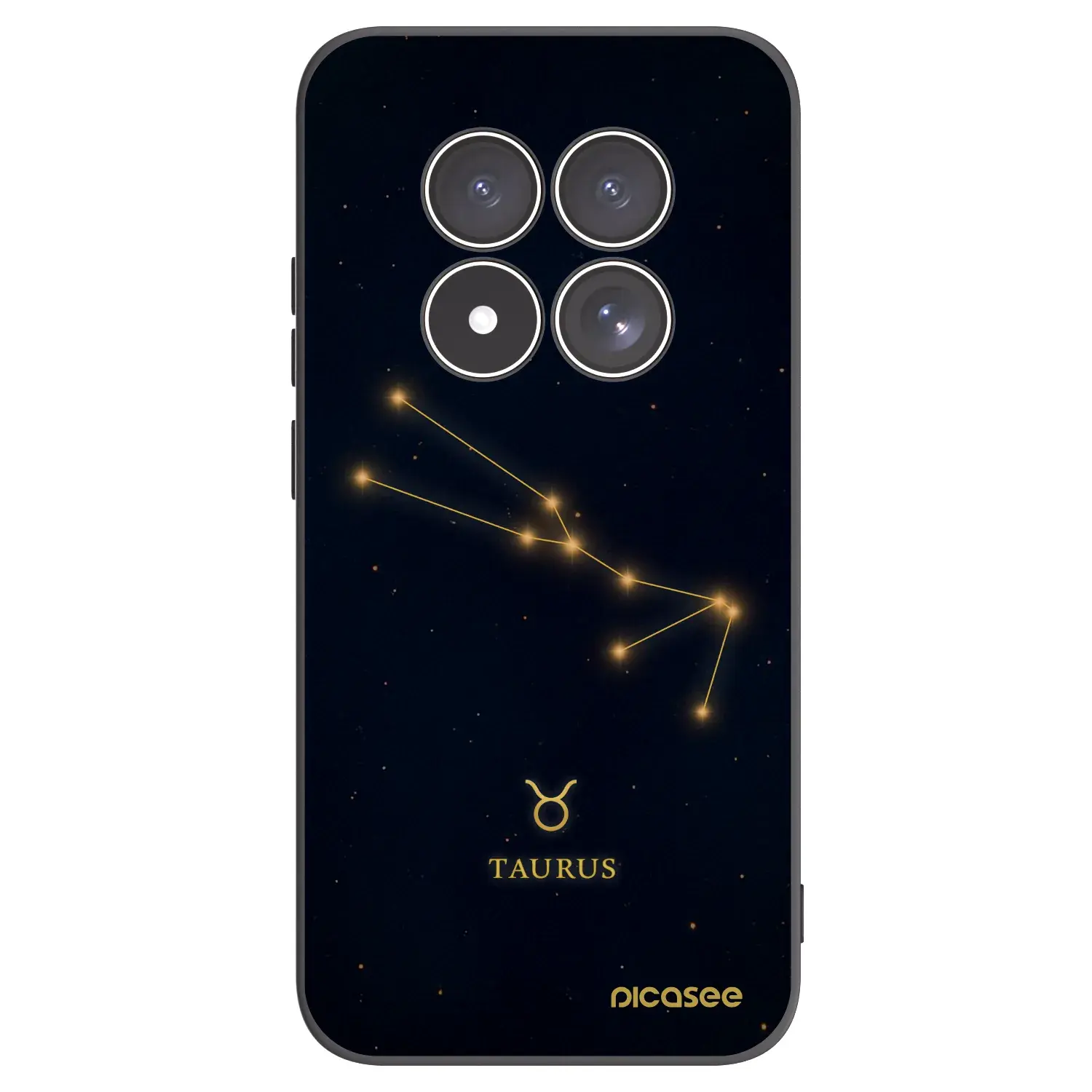 Silikonový černý obal pro Xiaomi Redmi Note 15 Pro 4G - TAURUS