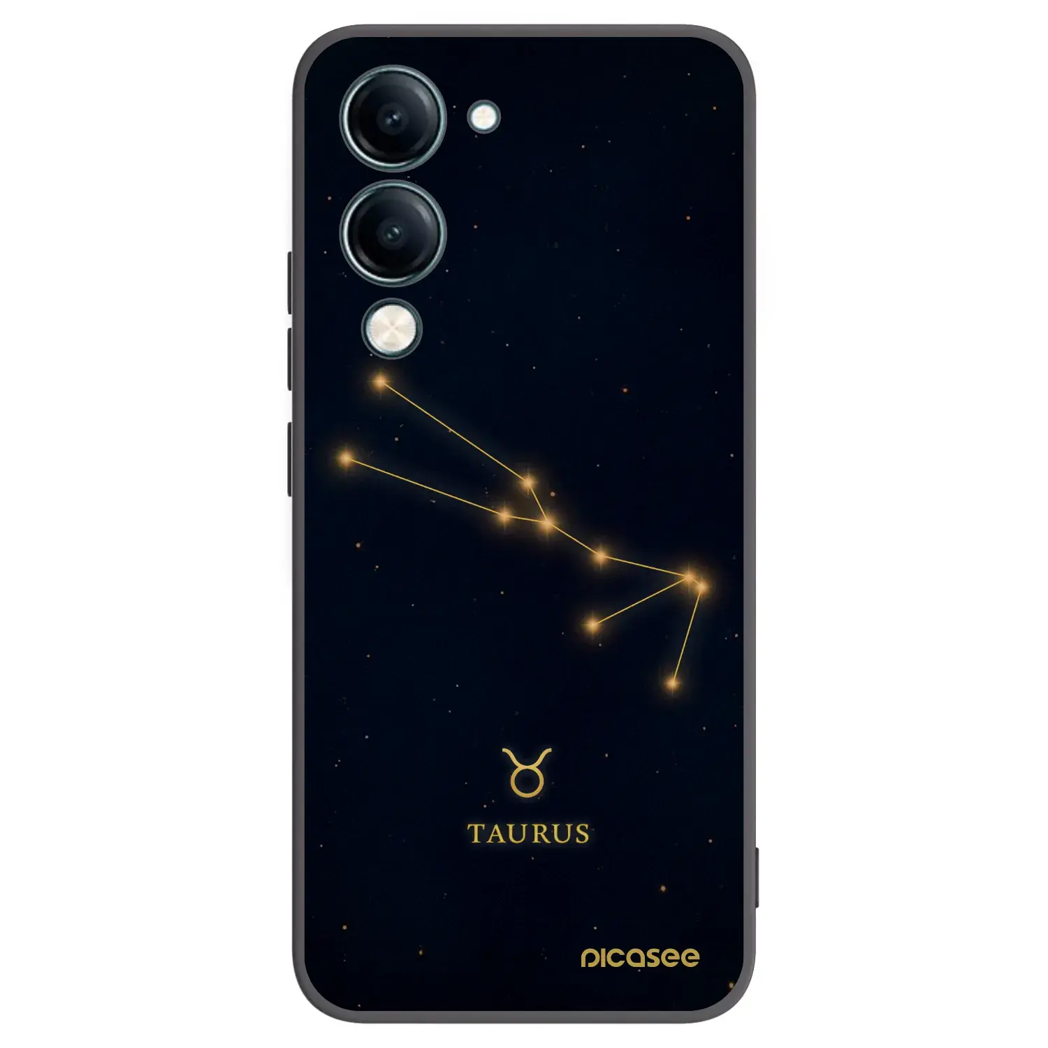 Silikonový černý obal pro Vivo Y29s 5G - TAURUS