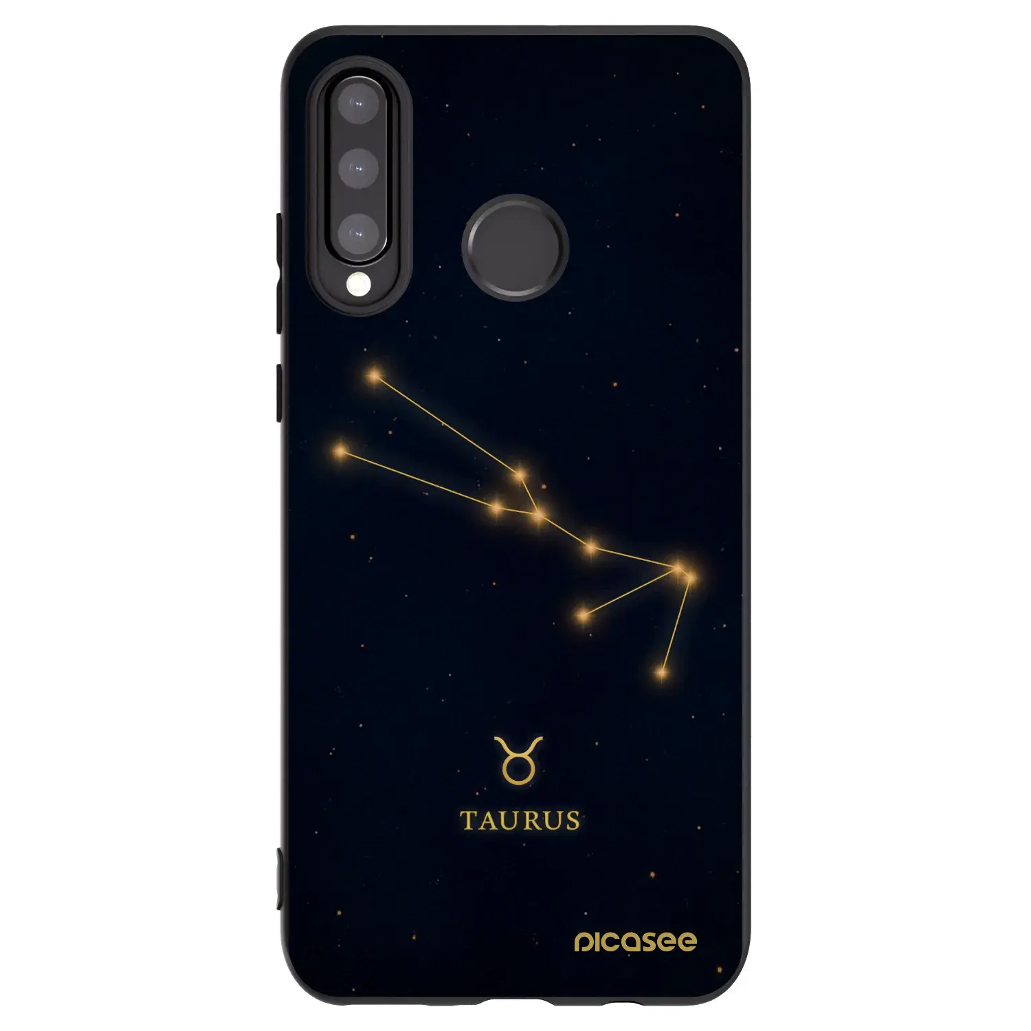 Silikonový černý obal pro Huawei P30 Lite - TAURUS