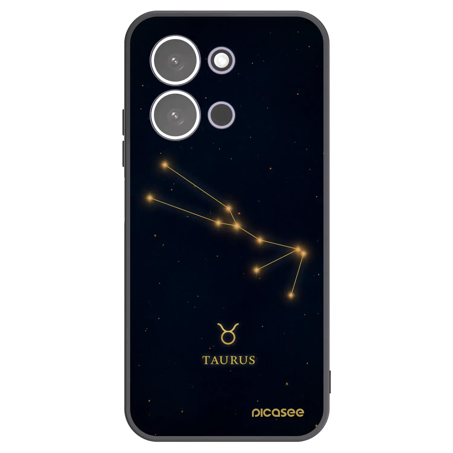 Silikonový černý obal pro Xiaomi Redmi 15C 5G - TAURUS