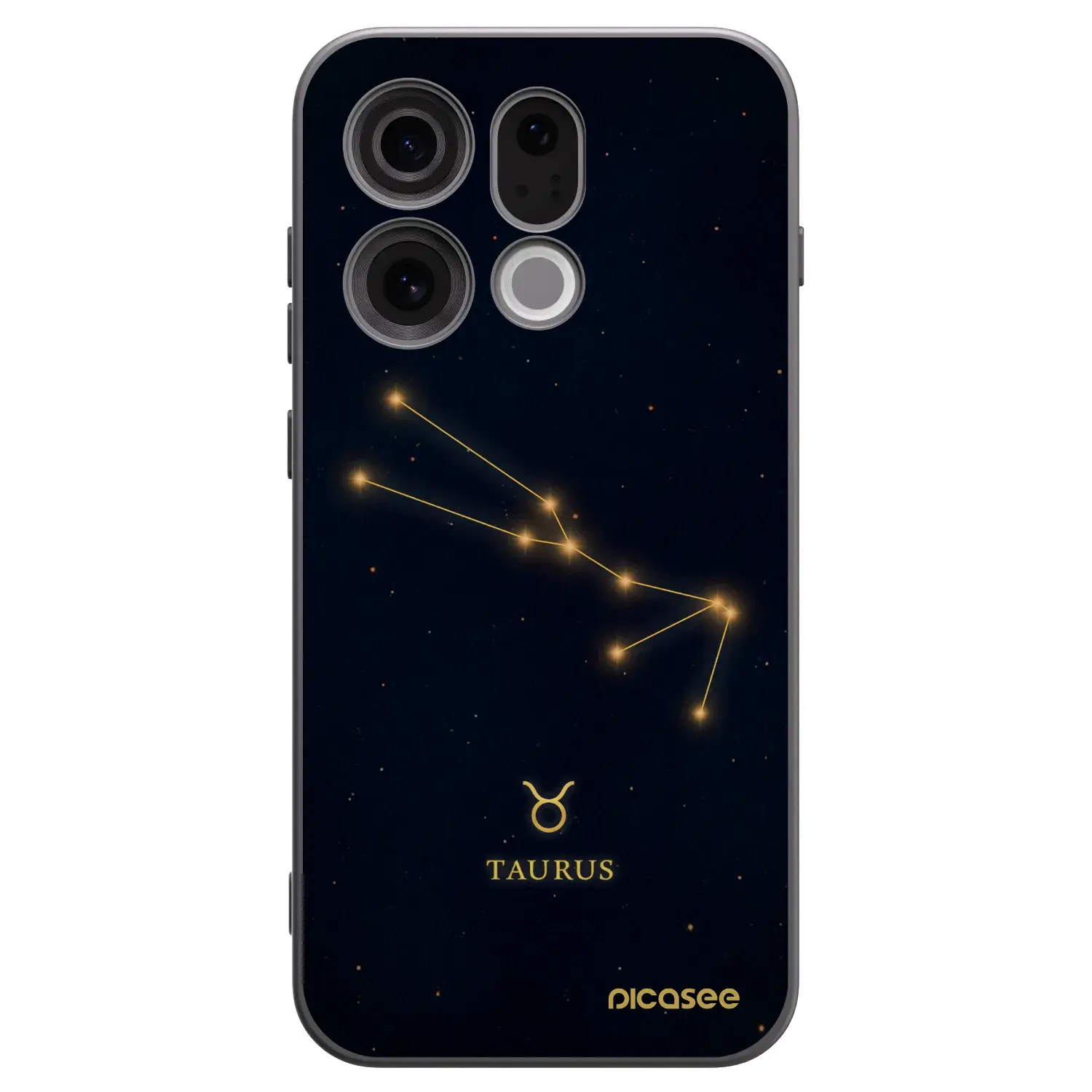 Silikonový černý obal pro OPPO Find X9 - TAURUS
