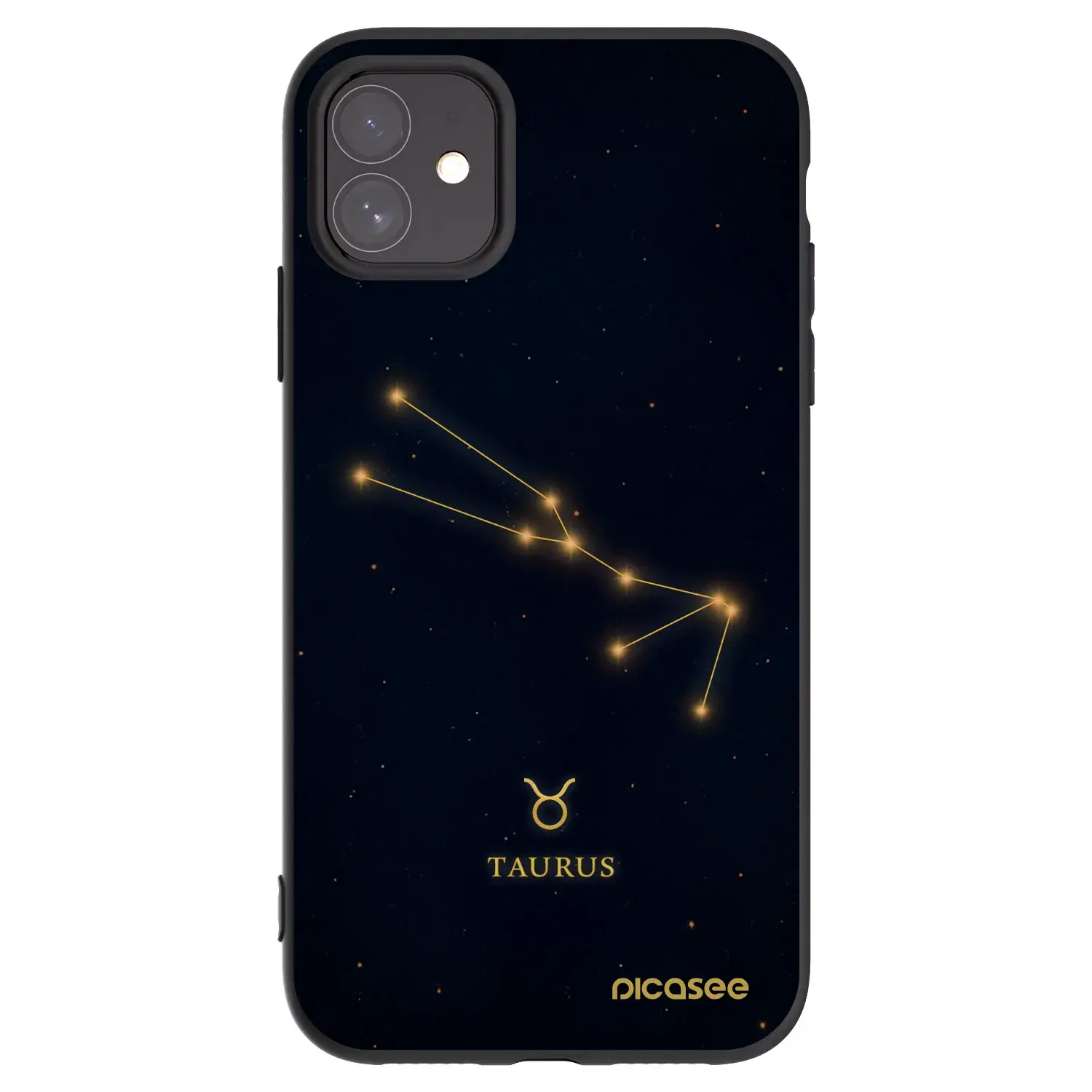Silikonový černý obal pro Apple iPhone 11 - TAURUS