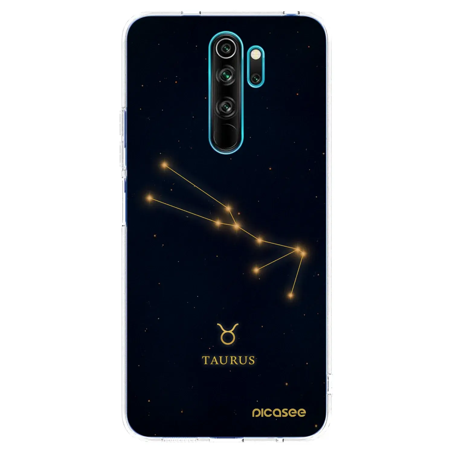 Silikonový průhledný obal pro Xiaomi Redmi Note 8 Pro - TAURUS