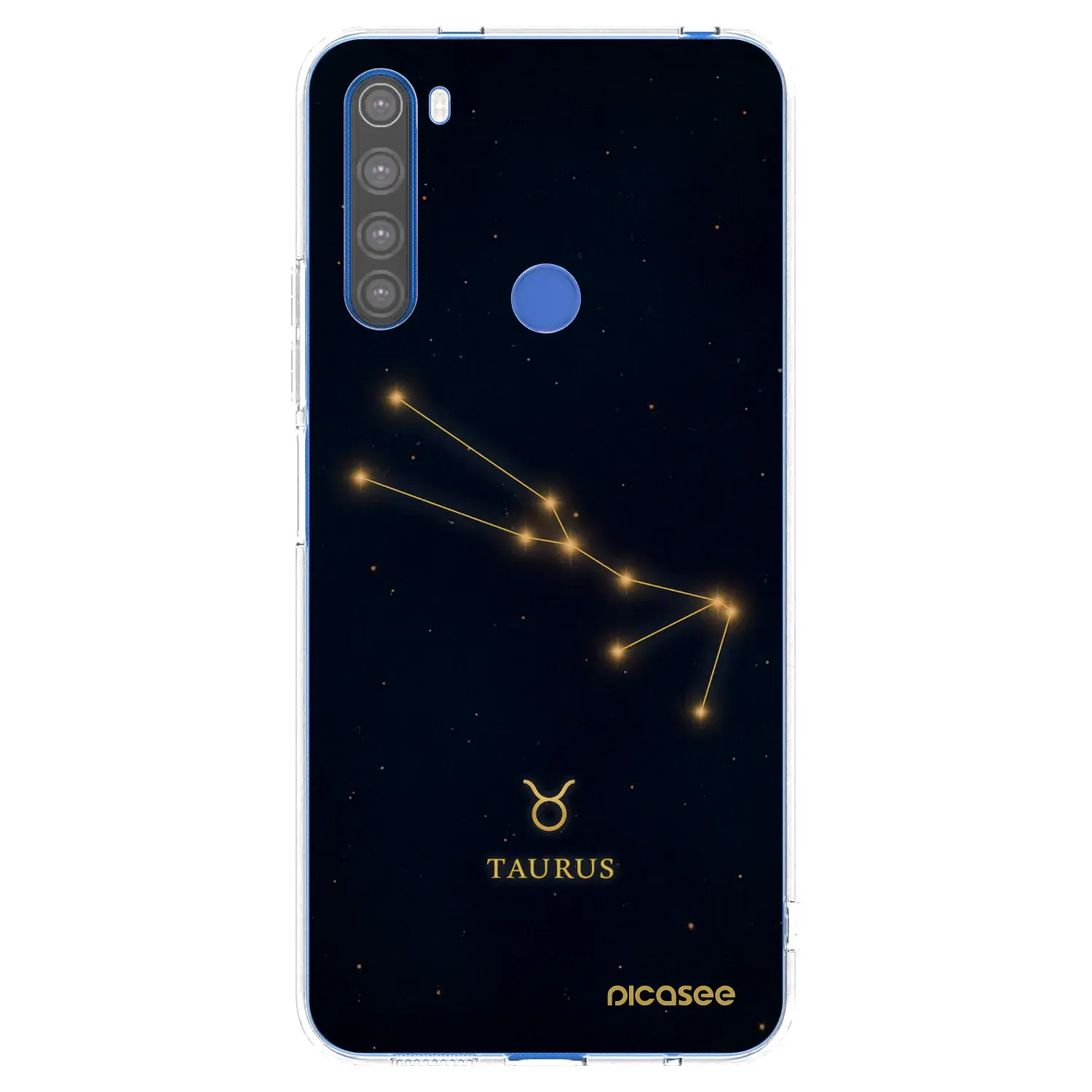 Silikonový průhledný obal pro Xiaomi Redmi Note 8T - TAURUS