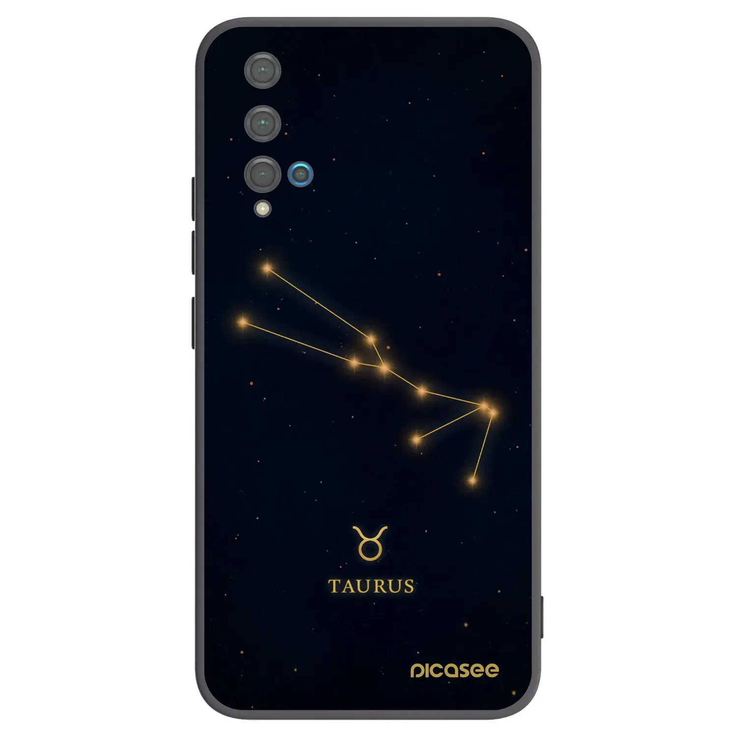 Silikonový černý obal pro Huawei Nova 5T - TAURUS