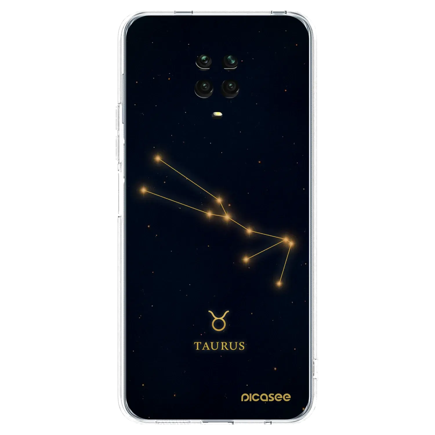 Silikonový průhledný obal pro Xiaomi Redmi Note 9 Pro - TAURUS