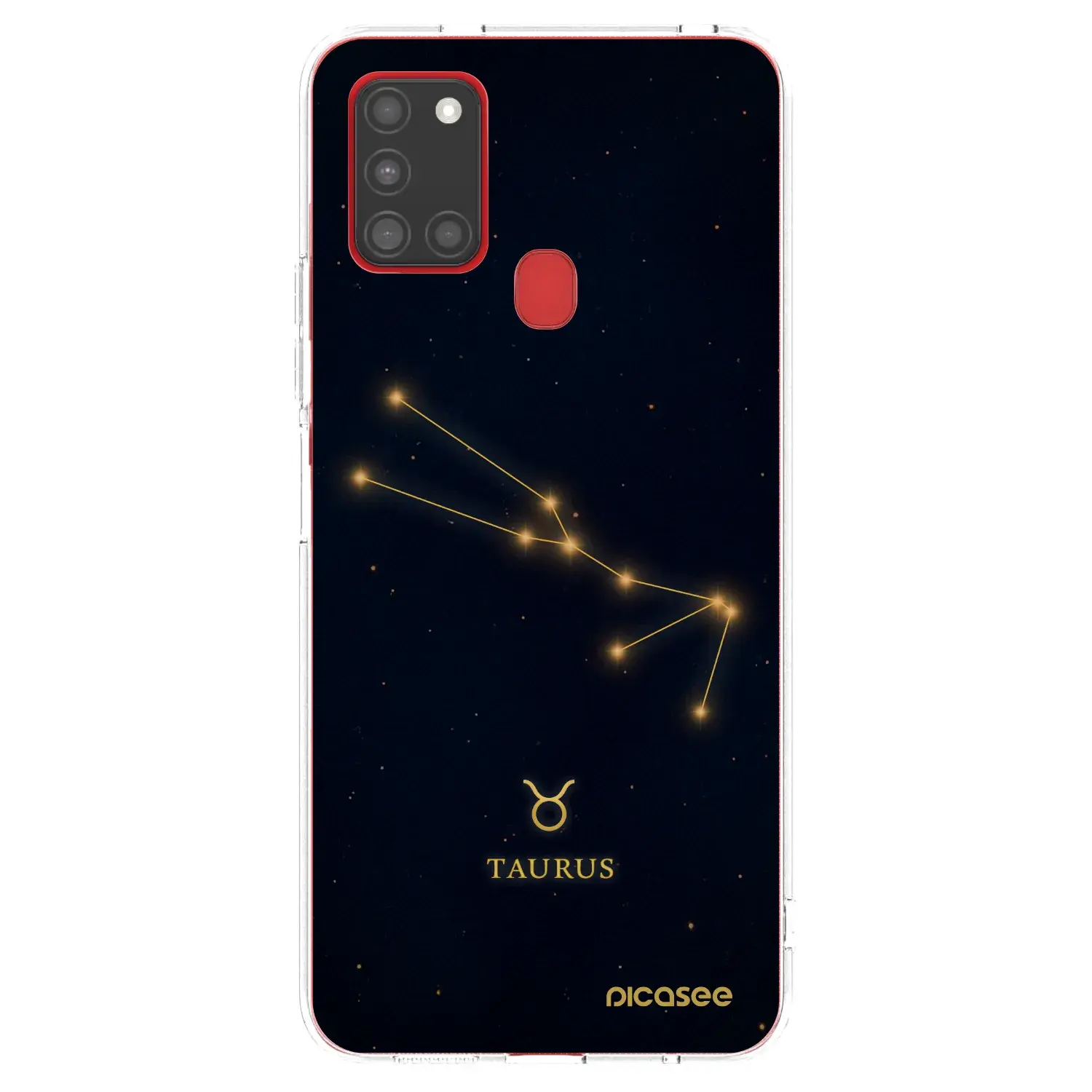 Silikonový průhledný obal pro Samsung Galaxy A21s - TAURUS