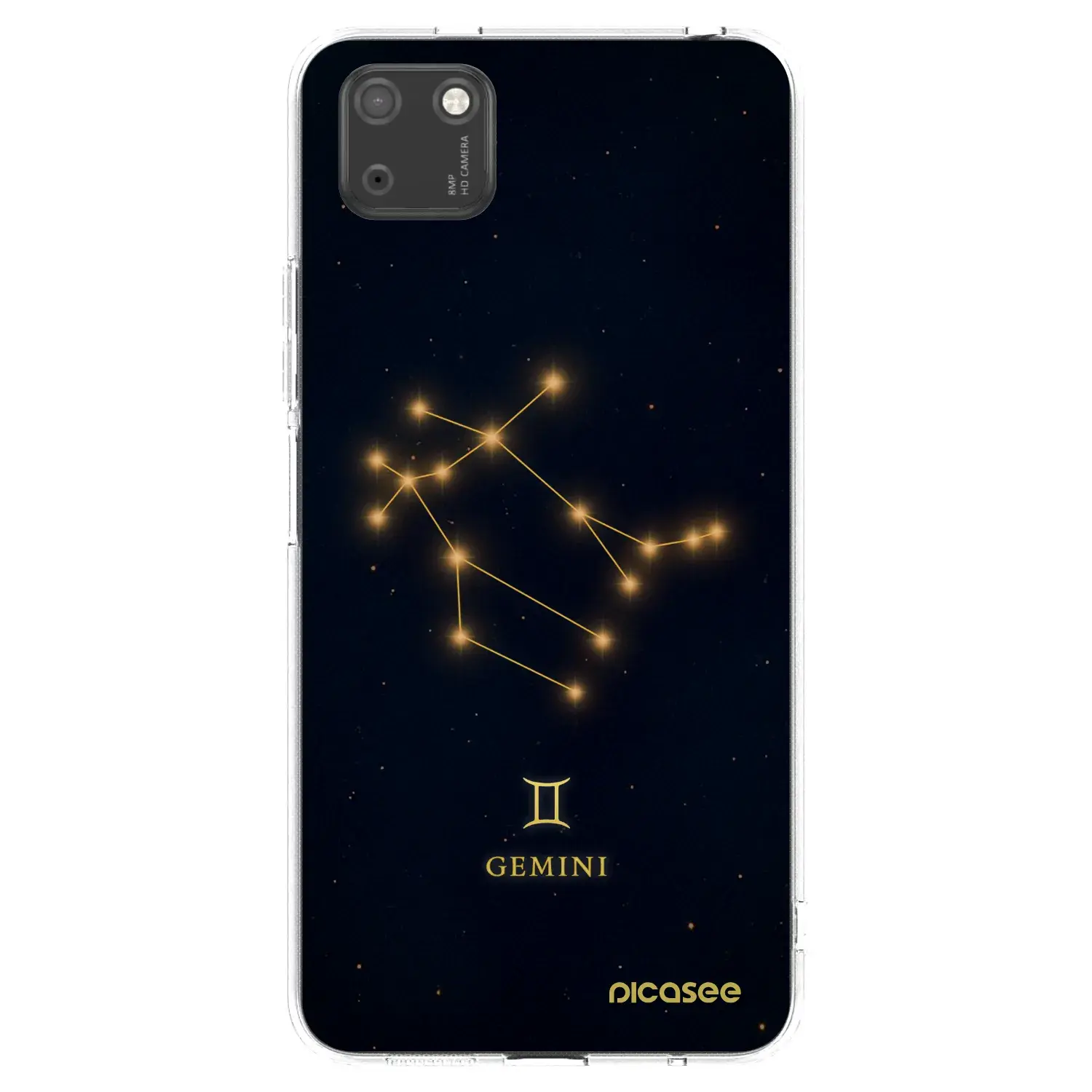 Silikonový průhledný obal pro Huawei Y5P - GEMINI
