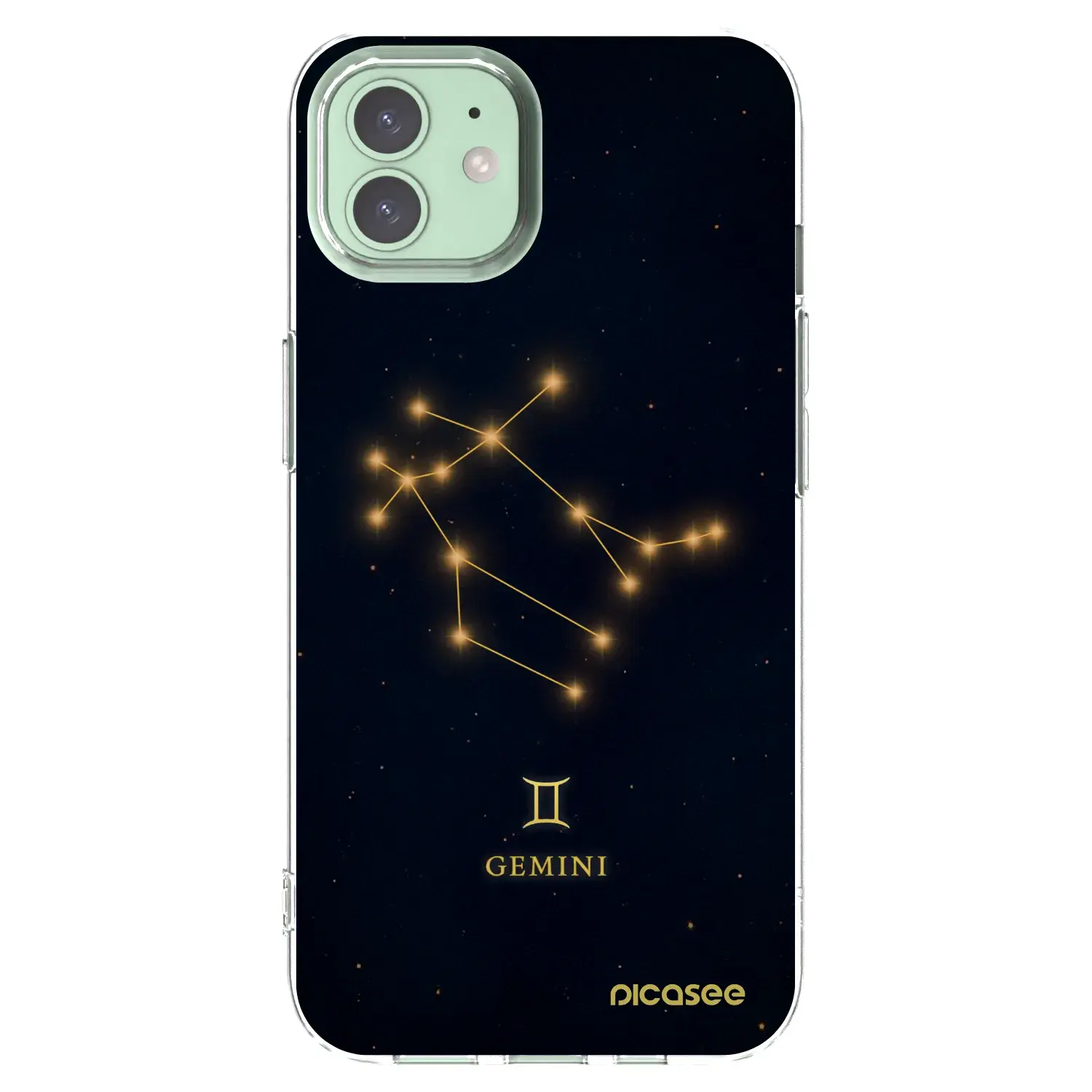 Silikonový průhledný obal pro Apple iPhone 12 - GEMINI