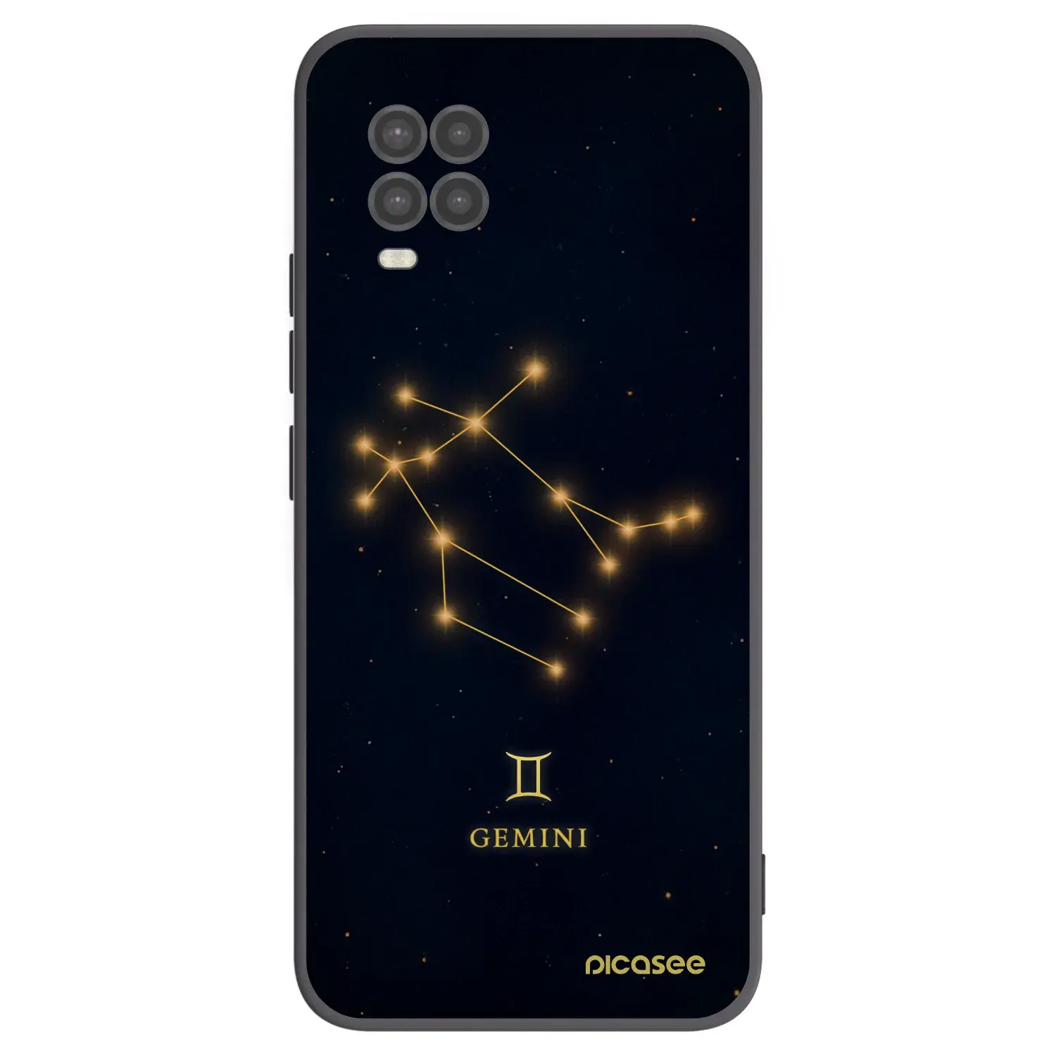 Silikonový černý obal pro Xiaomi Mi 10 Lite - GEMINI