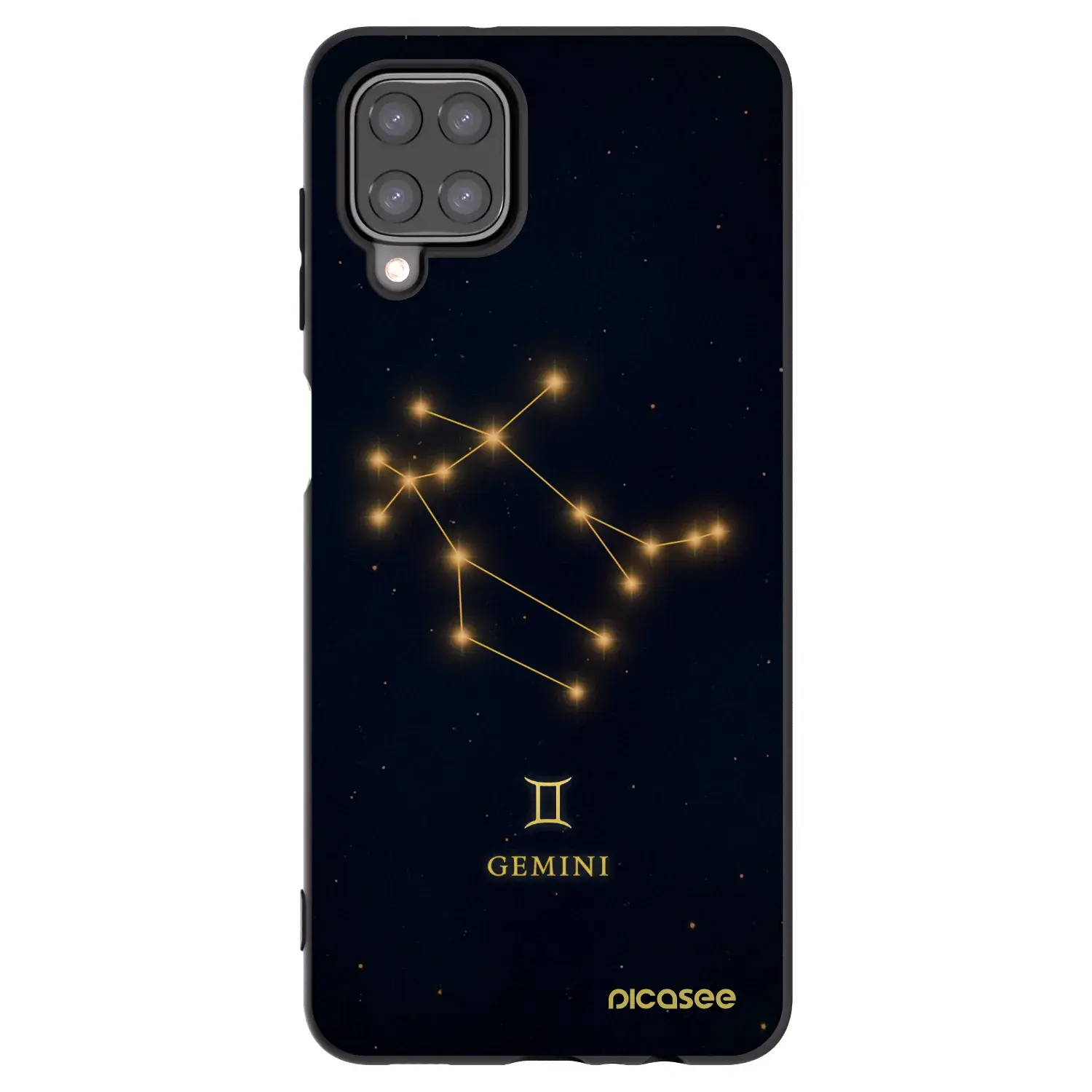 Silikonový černý obal pro Samsung Galaxy A12 A125F - GEMINI