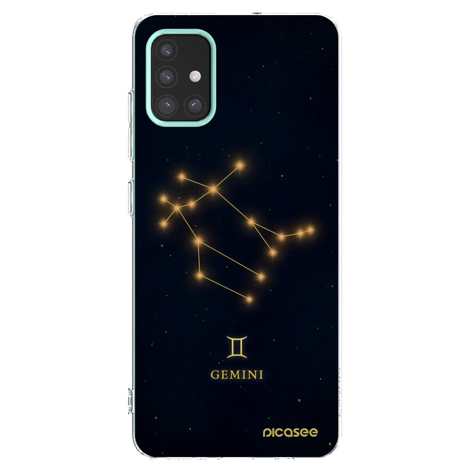 Silikonový průhledný obal pro Samsung Galaxy M31s - GEMINI
