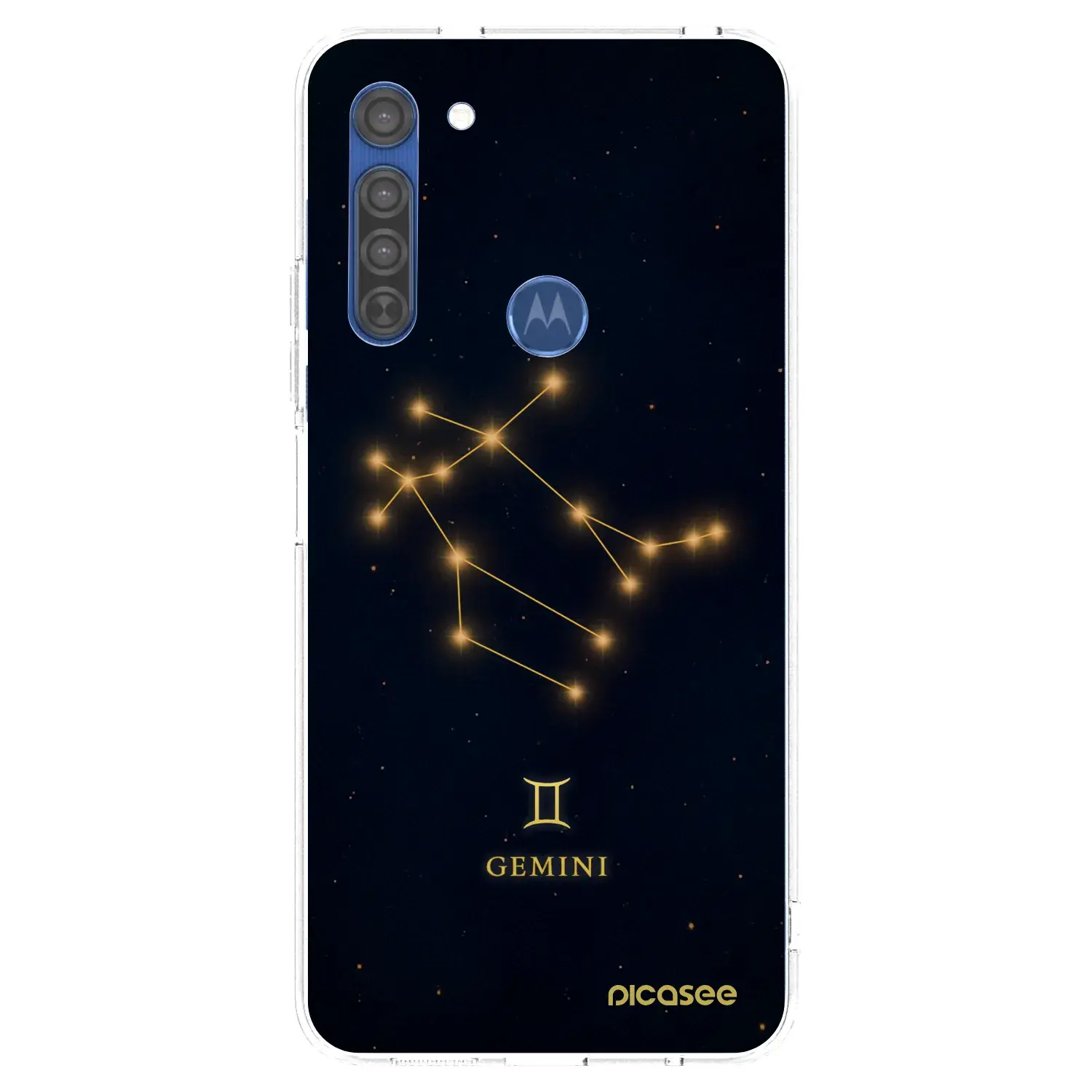 Silikonový průhledný obal pro Motorola Moto G8 - GEMINI