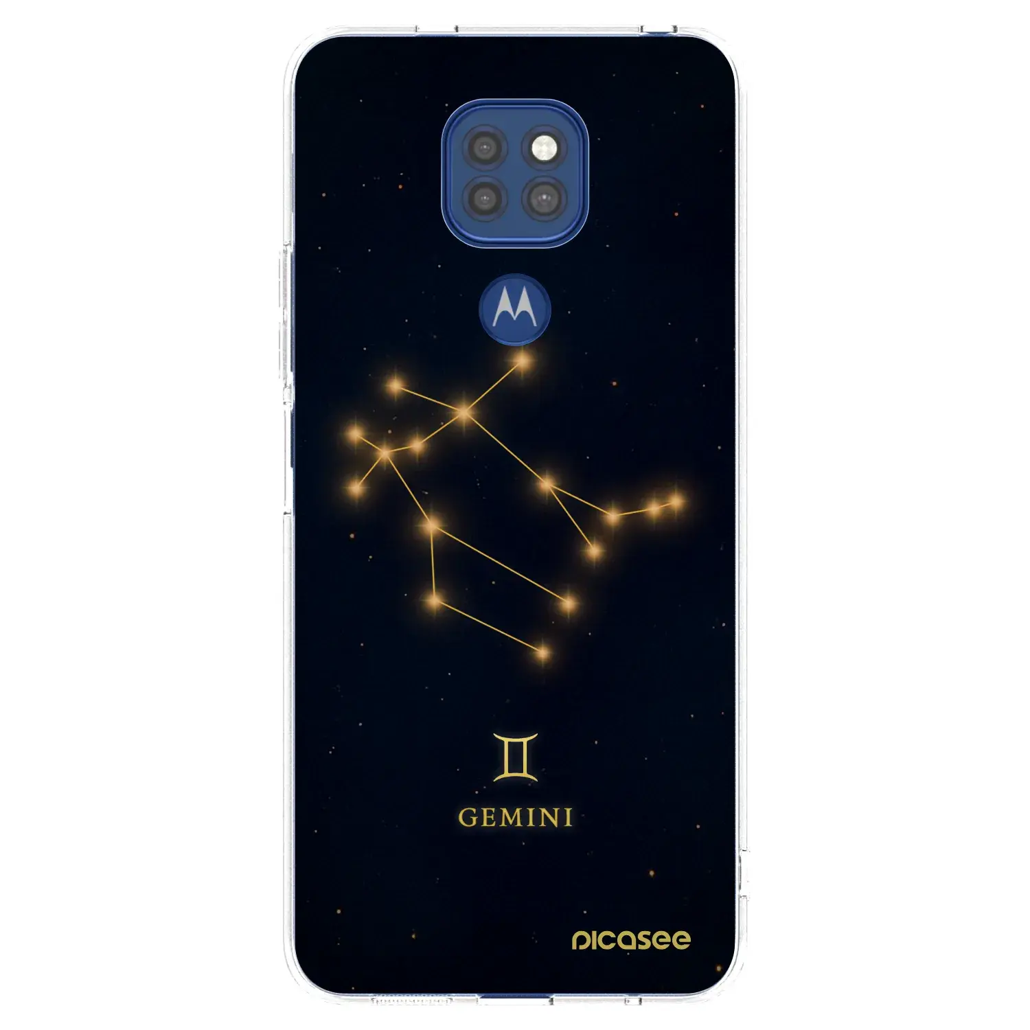 Silikonový průhledný obal pro Motorola Moto G9 Play - GEMINI