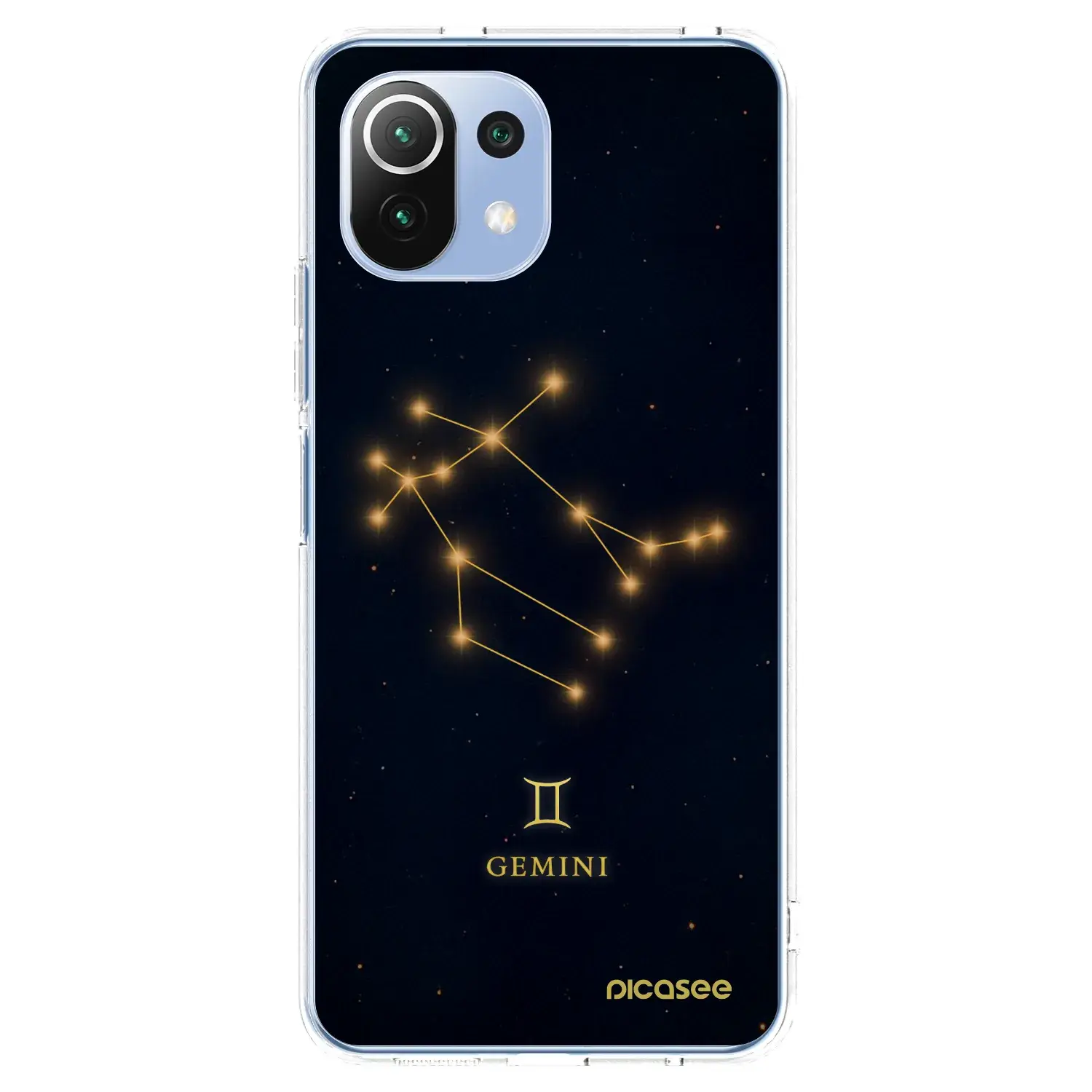 Silikonový průhledný obal pro Xiaomi Mi 11 Lite - GEMINI