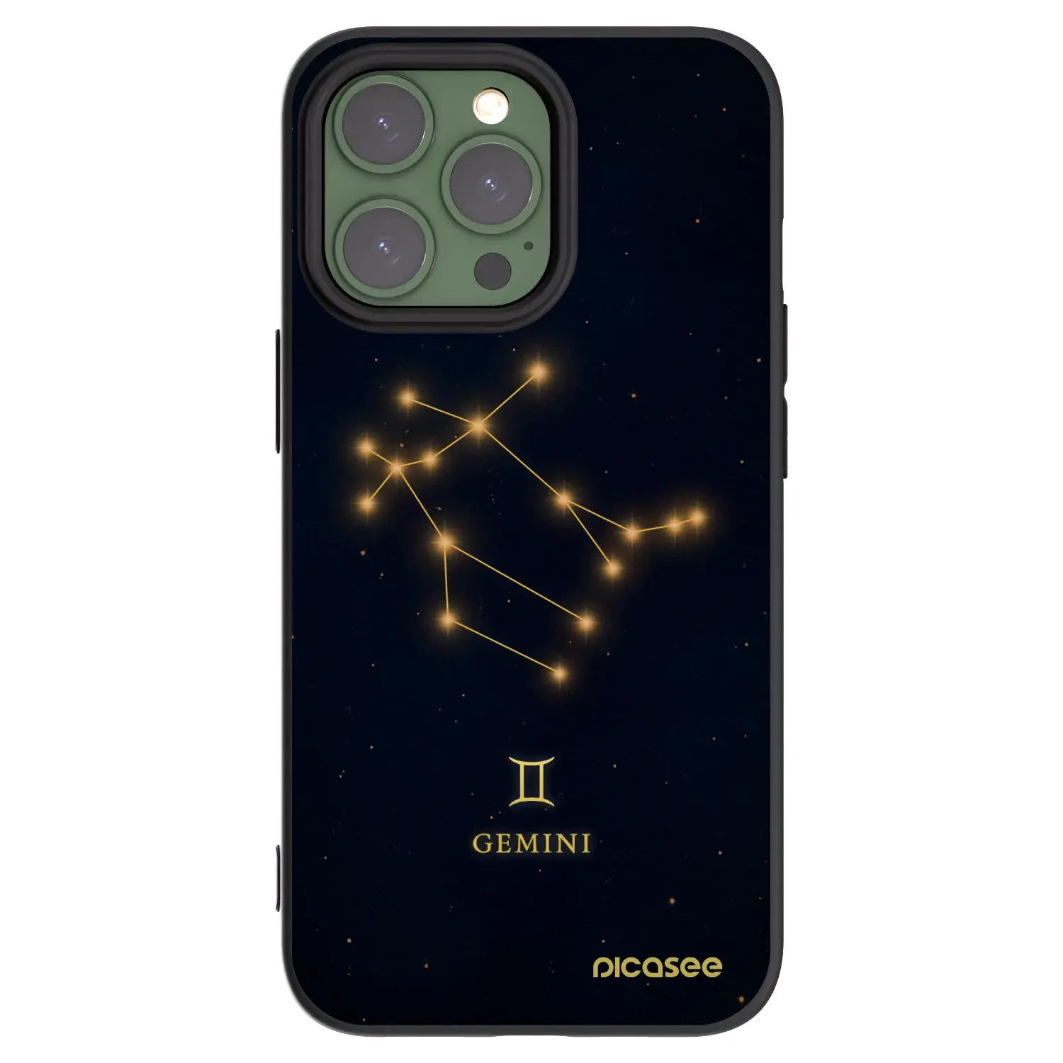 Silikonový černý obal pro Apple iPhone 13 Pro - GEMINI