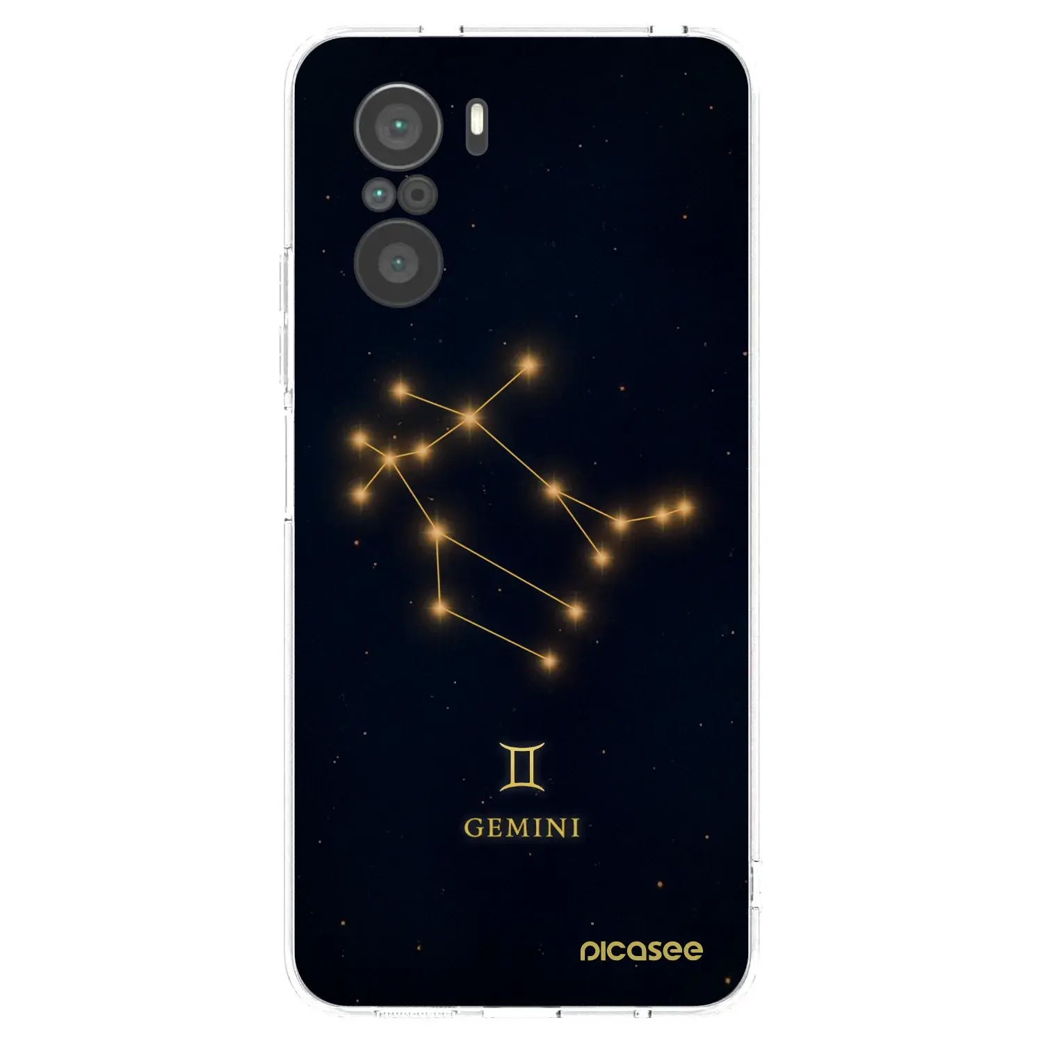 Silikonový průhledný obal pro Xiaomi Poco F3 - GEMINI