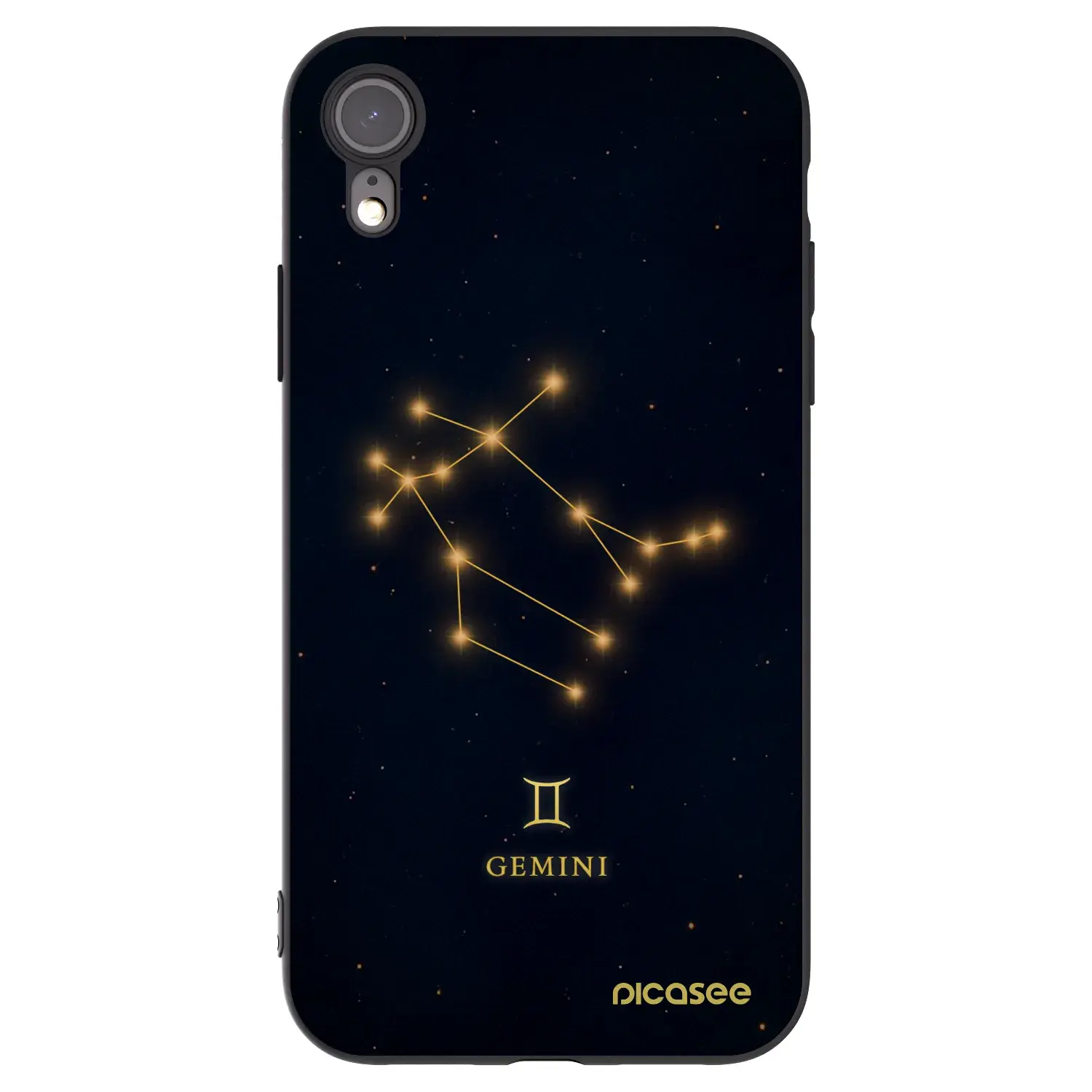 Silikonový černý obal pro Apple iPhone XR - GEMINI