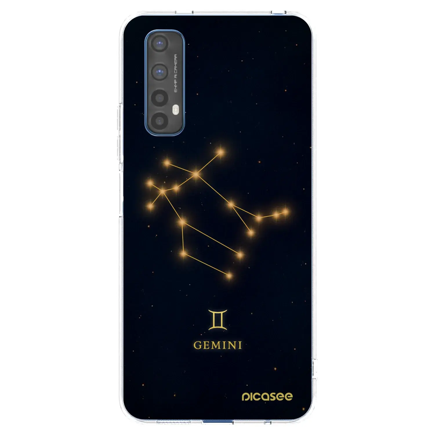 Silikonový průhledný obal pro Realme 7 - GEMINI