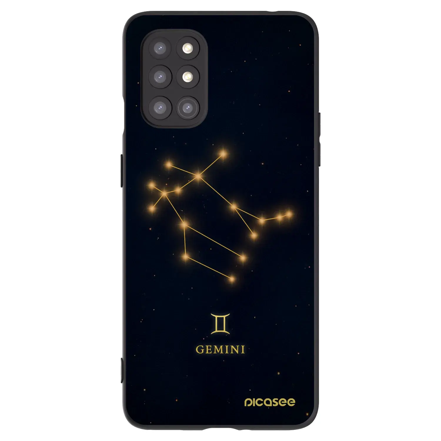 Silikonový černý obal pro OnePlus 8T - GEMINI