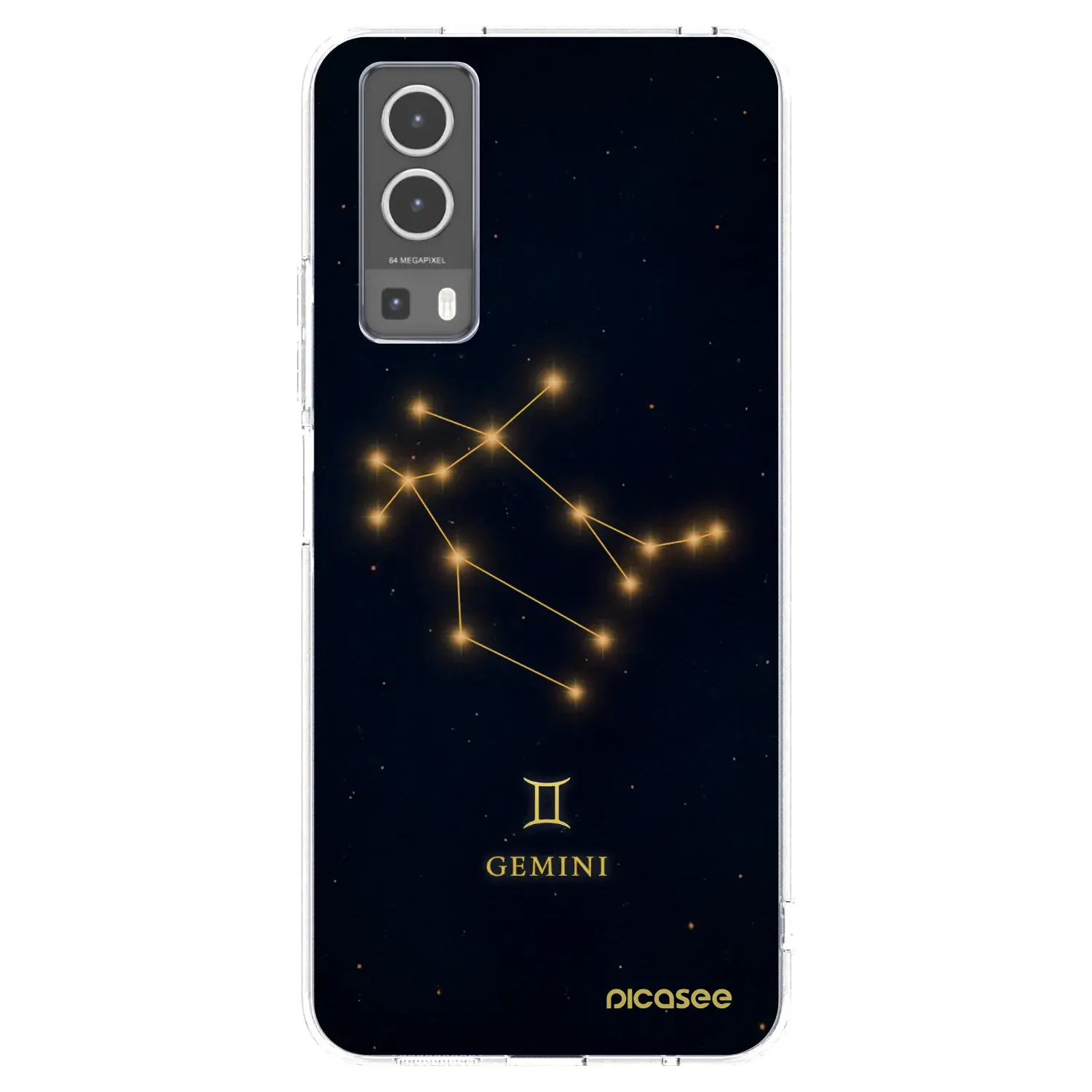 Silikonový průhledný obal pro Vivo Y72 5G - GEMINI