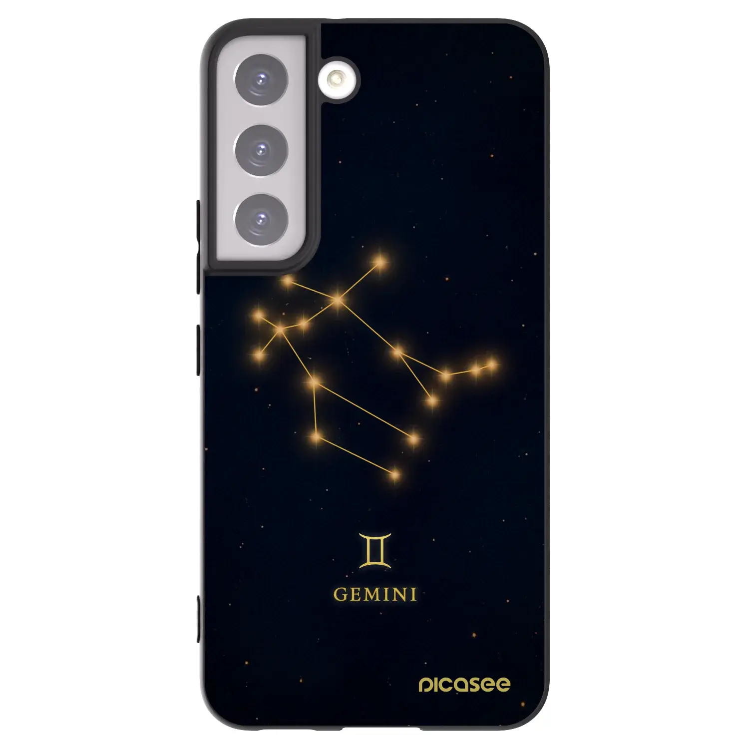 Silikonový černý obal pro Samsung Galaxy S22 5G - GEMINI