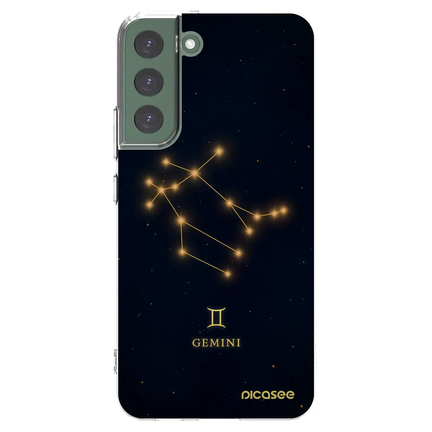 Silikonový průhledný obal pro Samsung Galaxy S22+ 5G - GEMINI