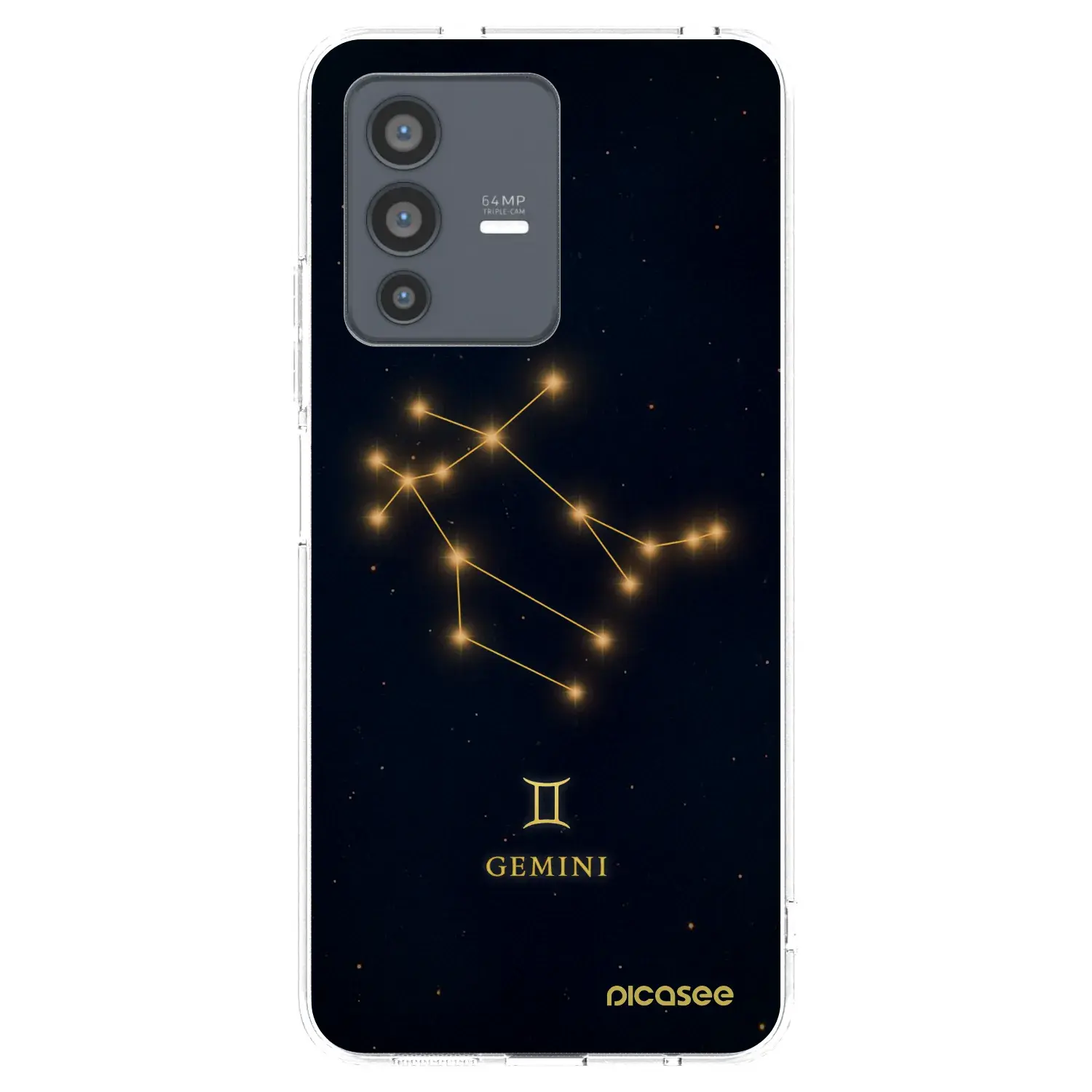 Silikonový průhledný obal pro Vivo V23 5G - GEMINI