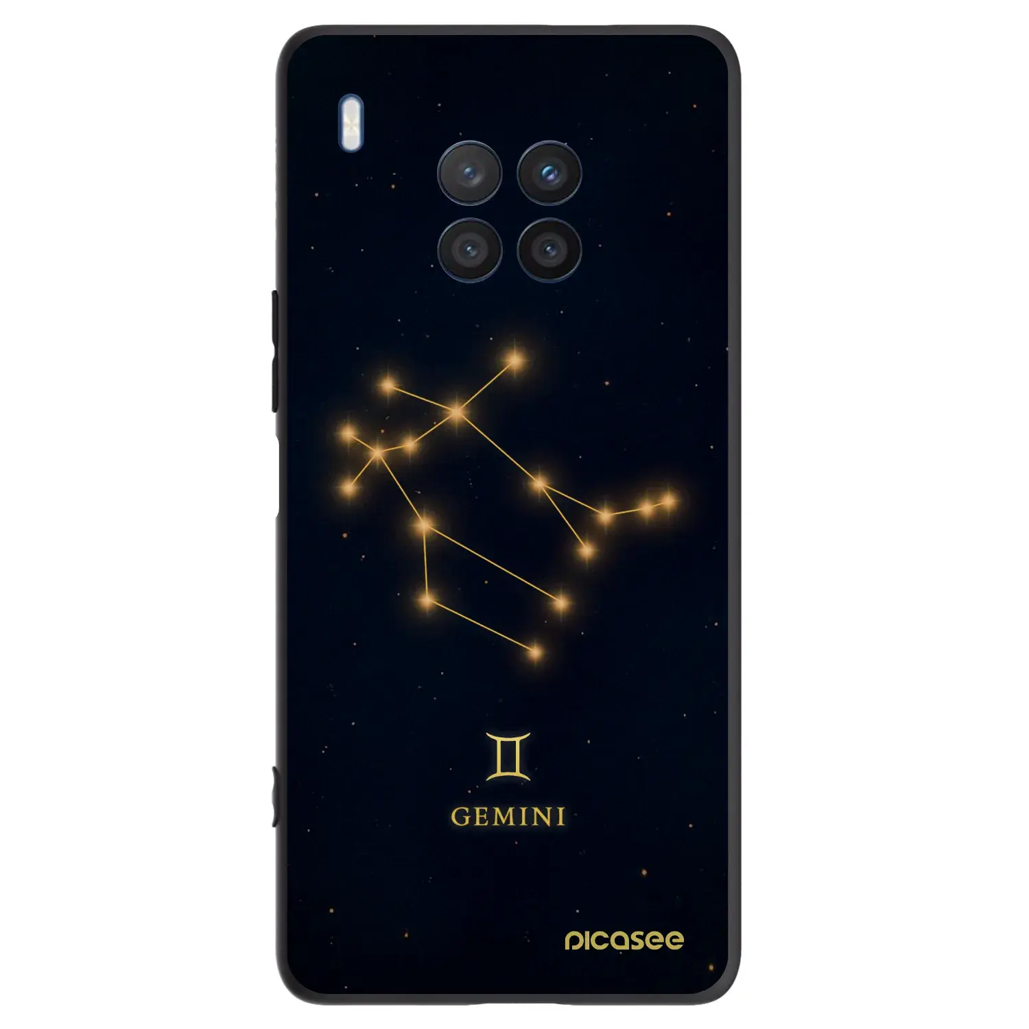 Silikonový černý obal pro Honor 50 Lite - GEMINI