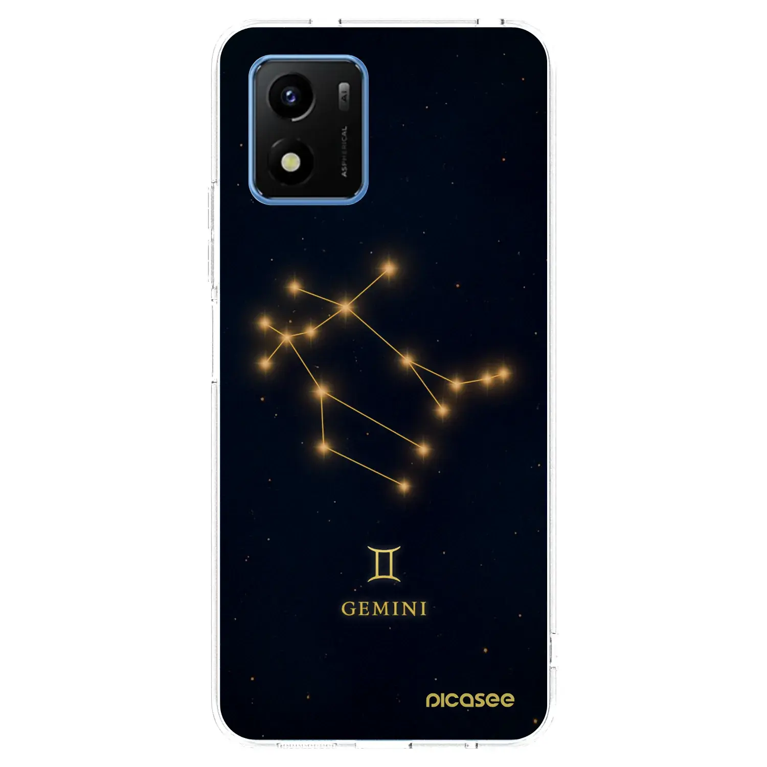 Silikonový průhledný obal pro Vivo Y01 - GEMINI