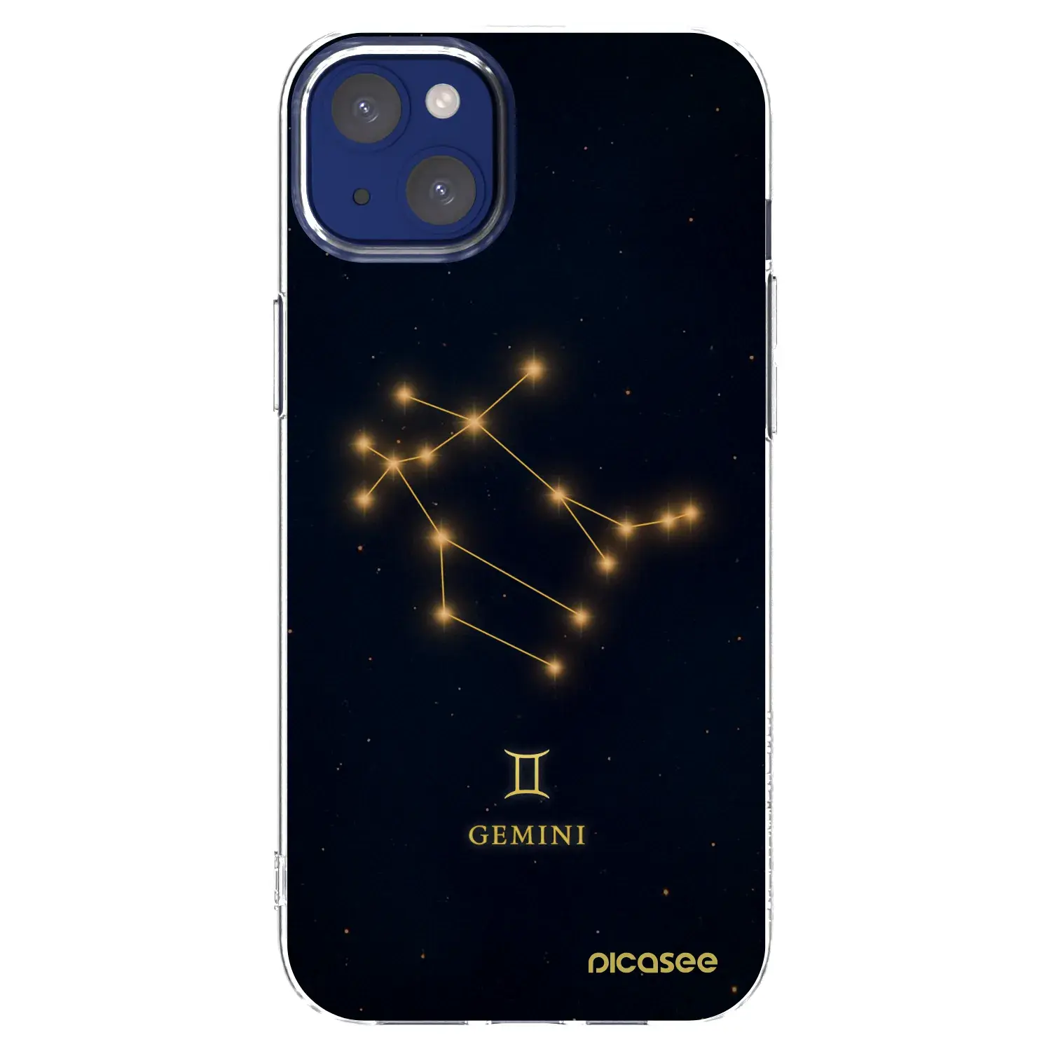 Silikonový průhledný obal pro Apple iPhone 14 Plus - GEMINI