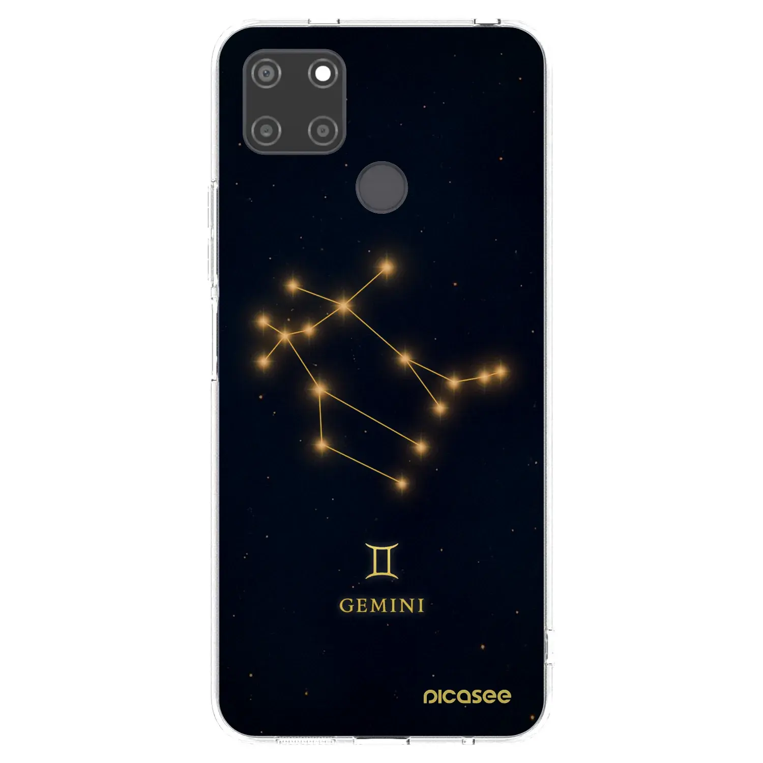 Silikonový průhledný obal pro Realme C21Y - GEMINI