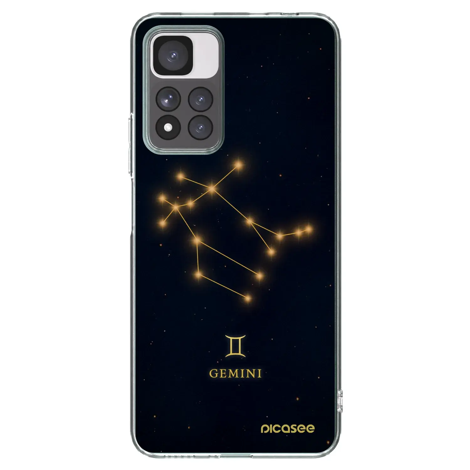 Silikonový průhledný obal pro Xiaomi Redmi Note 11 Pro+ 5G - GEMINI