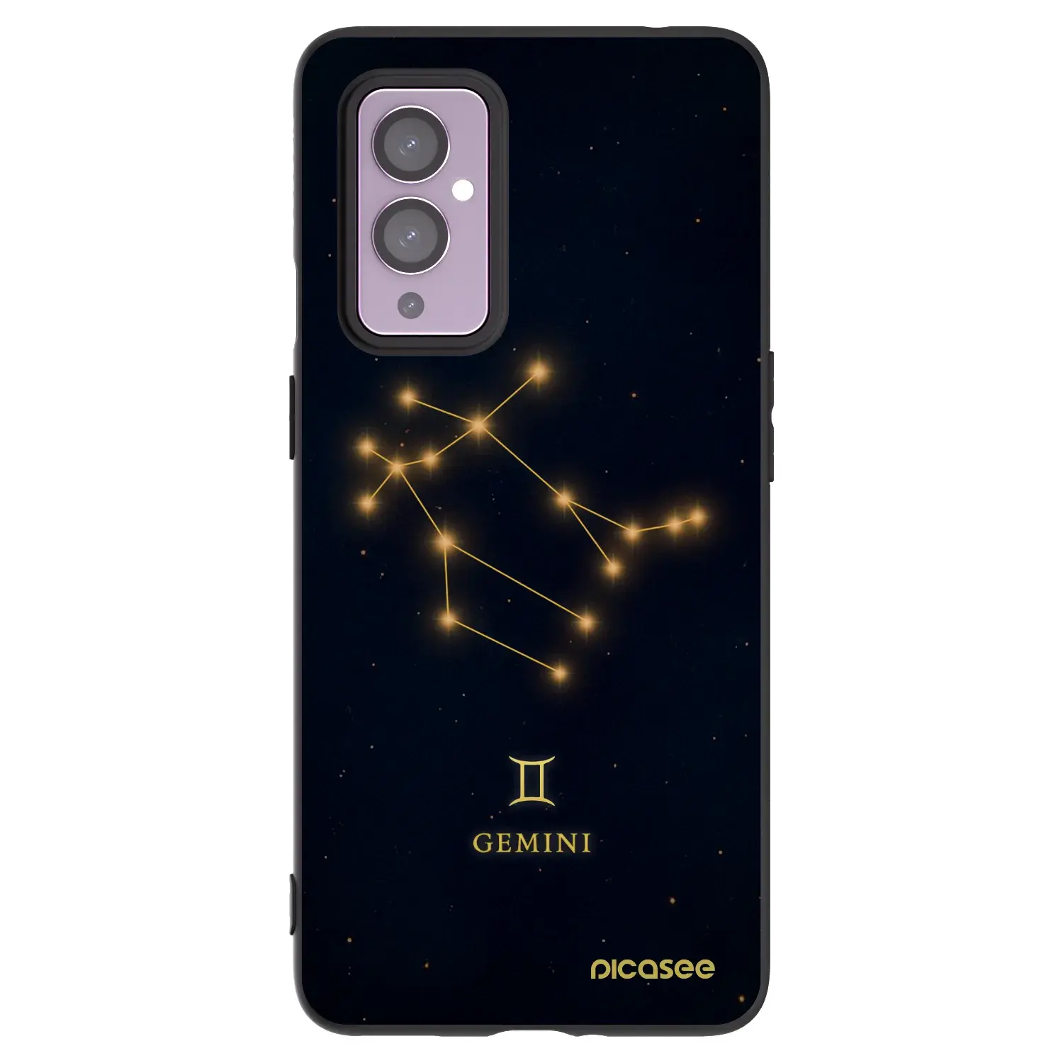 Silikonový černý obal pro OnePlus 9 - GEMINI