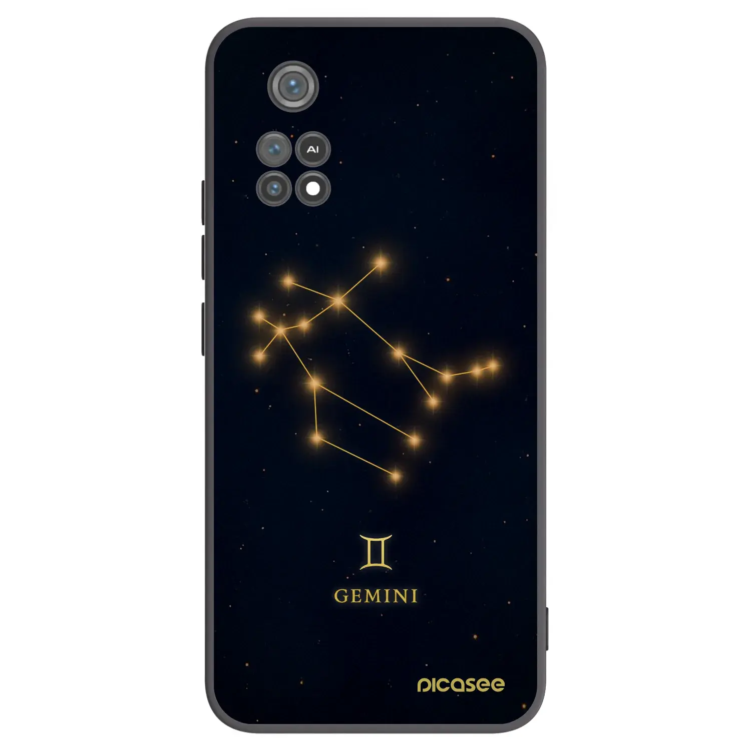 Silikonový černý obal pro Xiaomi Poco M4 Pro - GEMINI