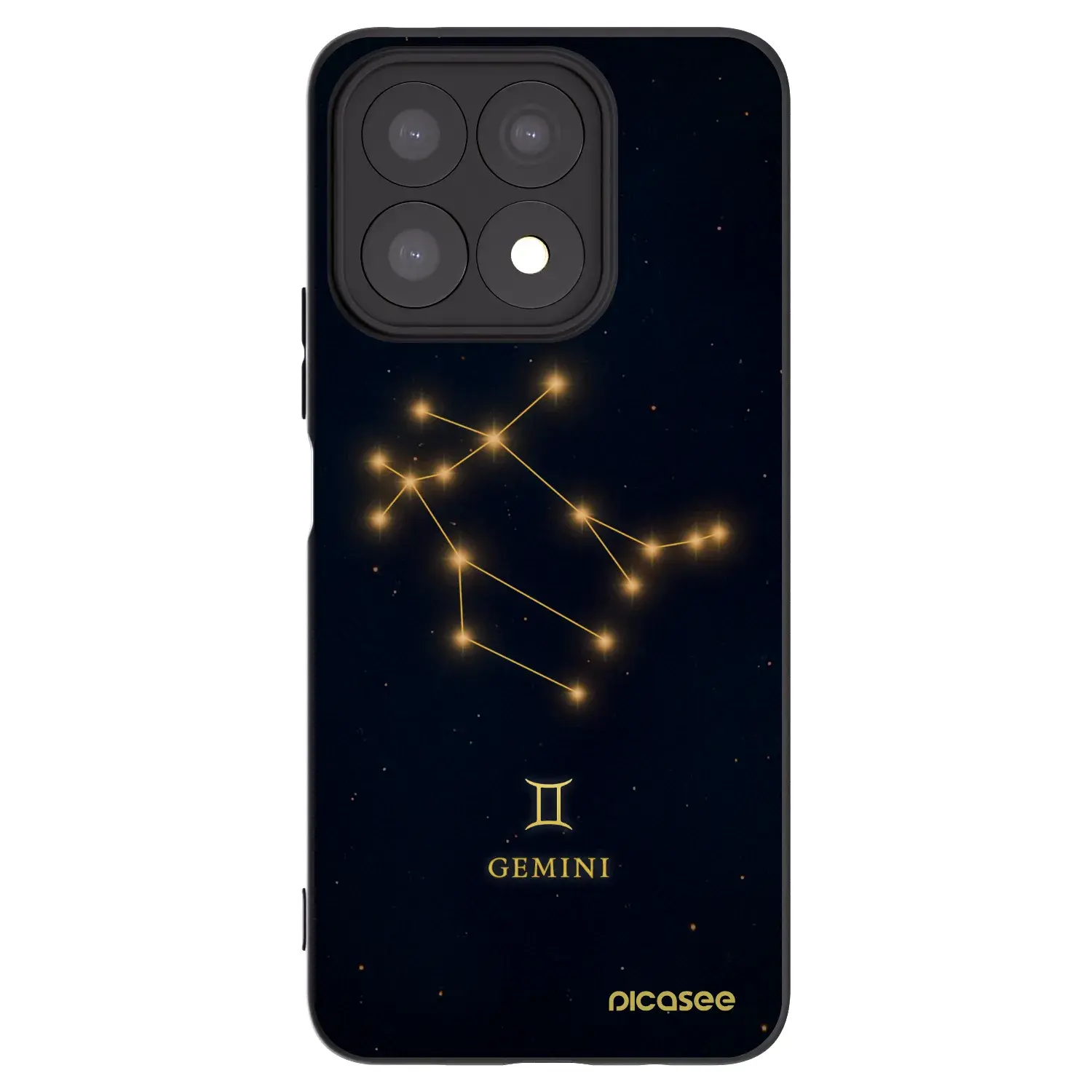 Silikonový černý obal pro Honor X8a - GEMINI