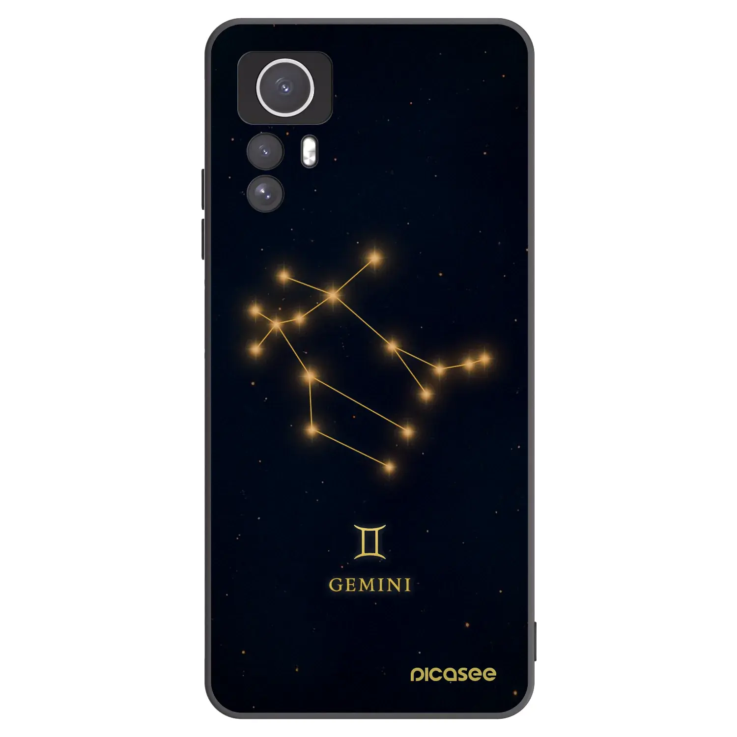 Silikonový černý obal pro Xiaomi Redmi Note 12S - GEMINI