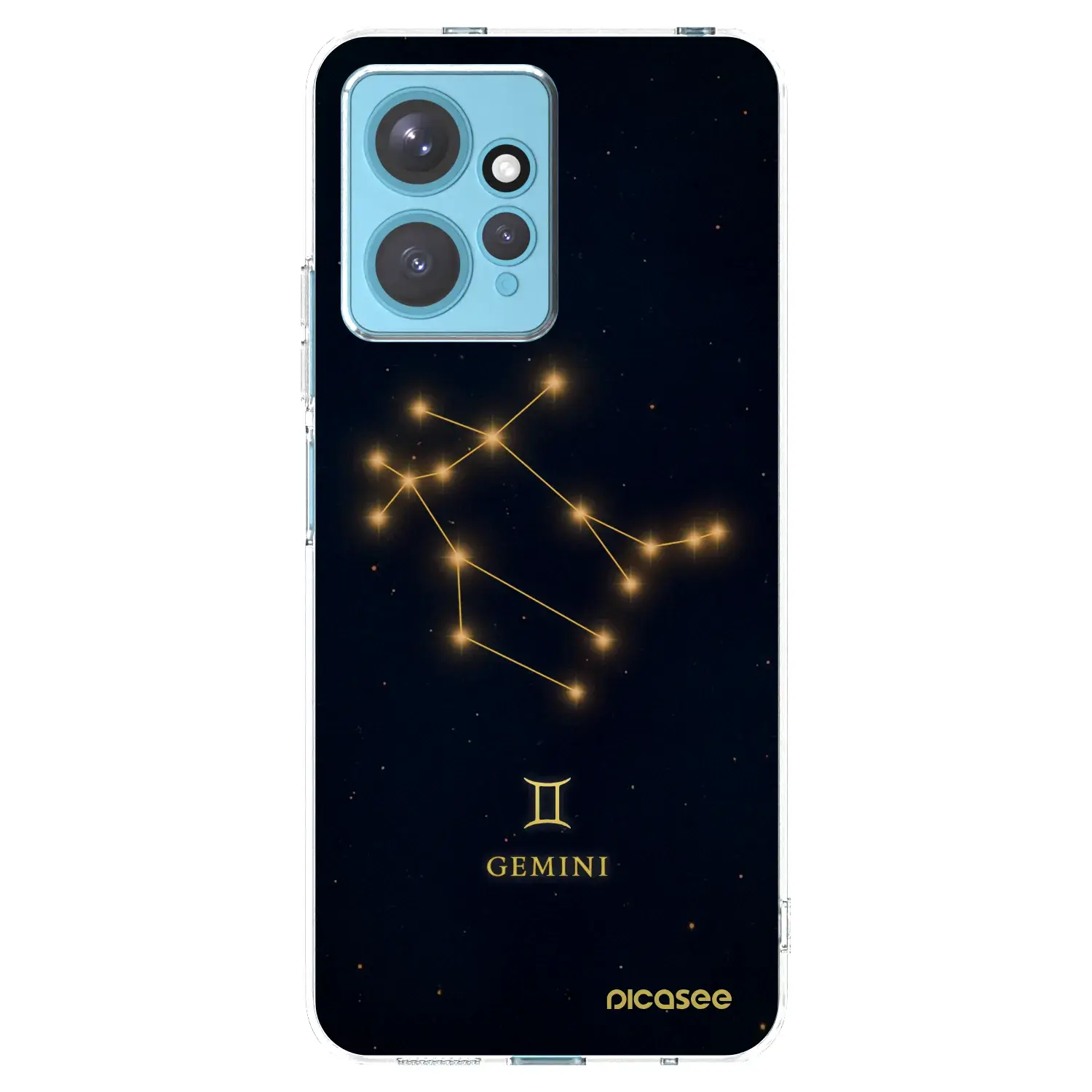 Silikonový průhledný obal pro Xiaomi Redmi Note 12 4G - GEMINI