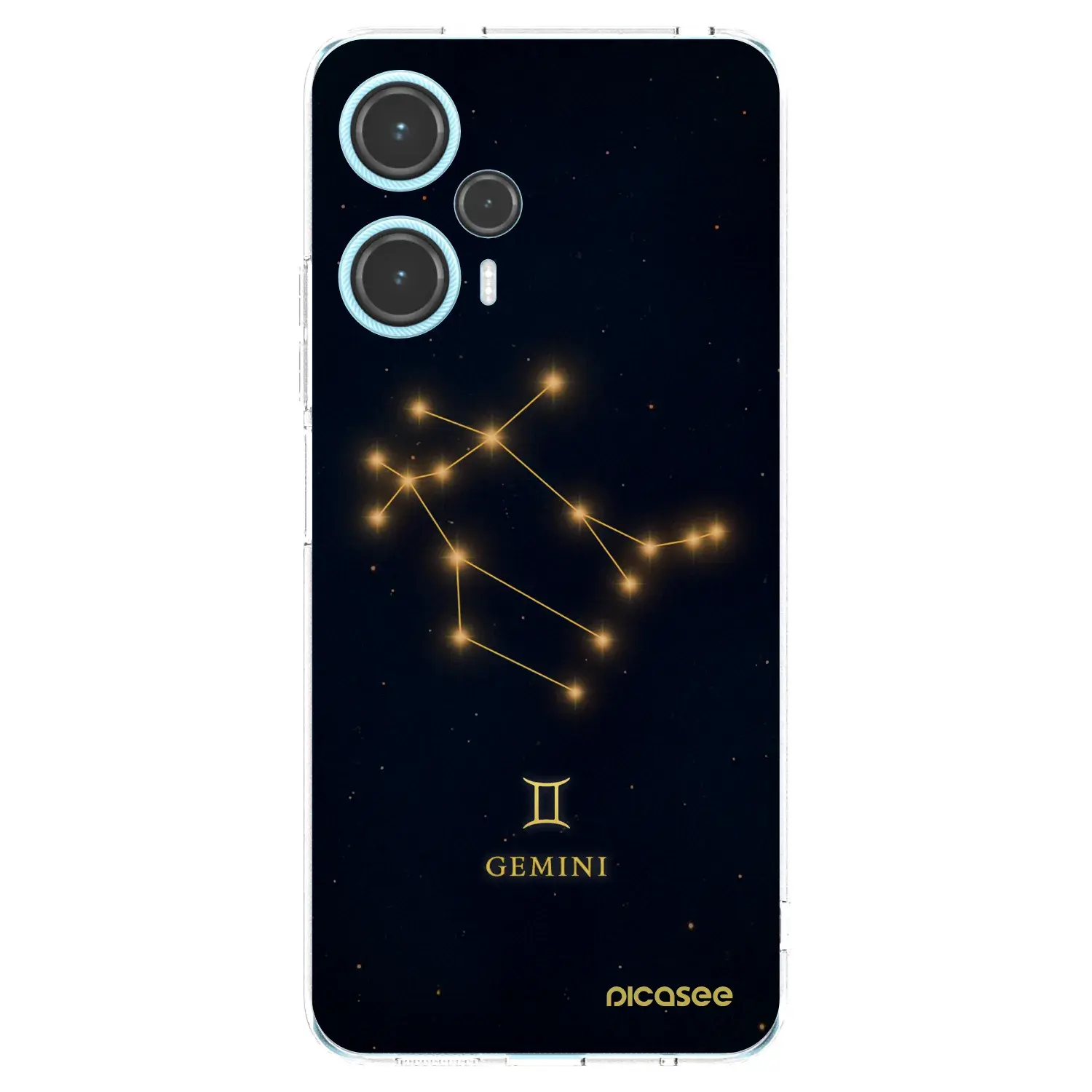 Silikonový průhledný obal pro Xiaomi Poco F5 - GEMINI