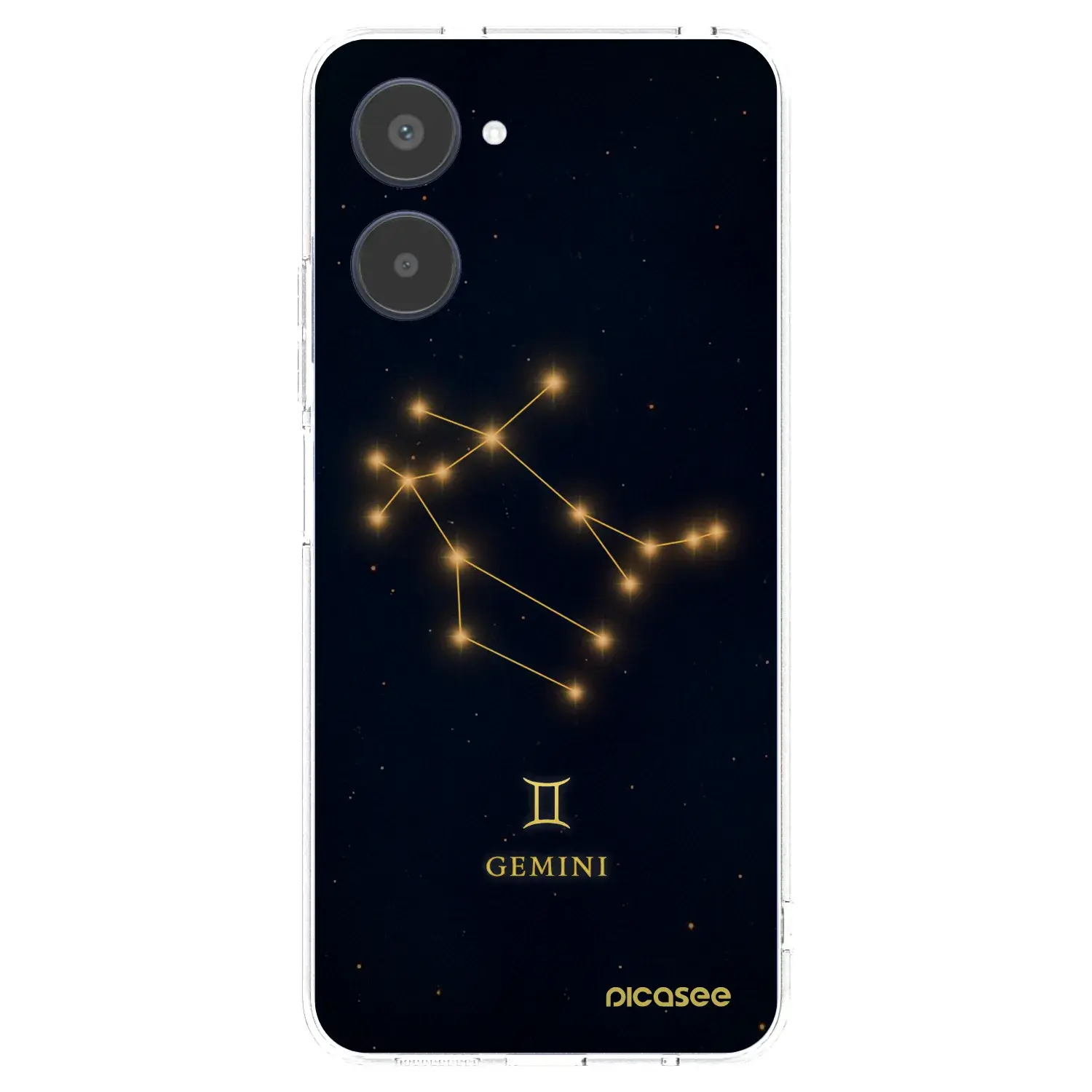 Silikonový průhledný obal pro Realme 10 4G - GEMINI