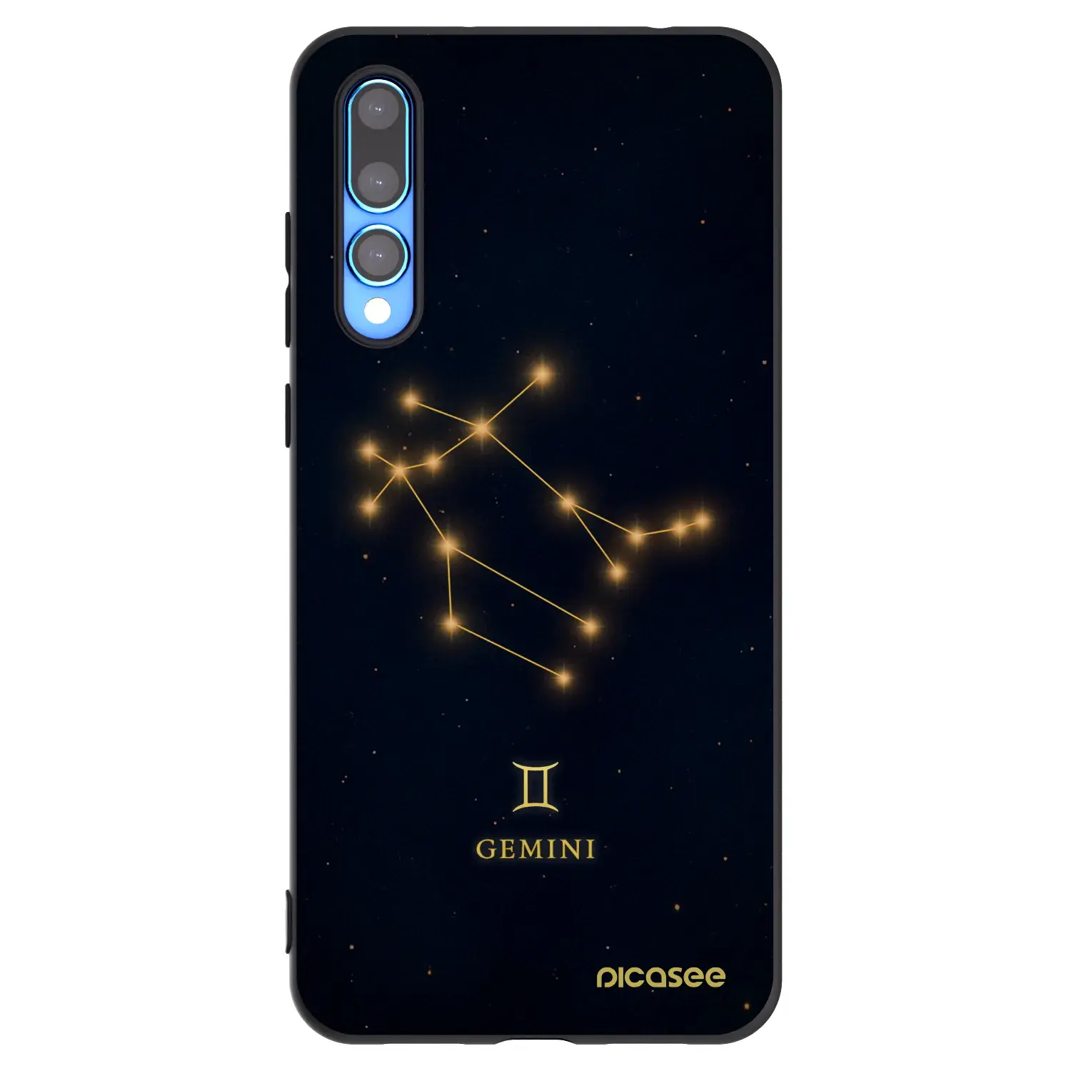 Silikonový černý obal pro Huawei P20 Pro - GEMINI