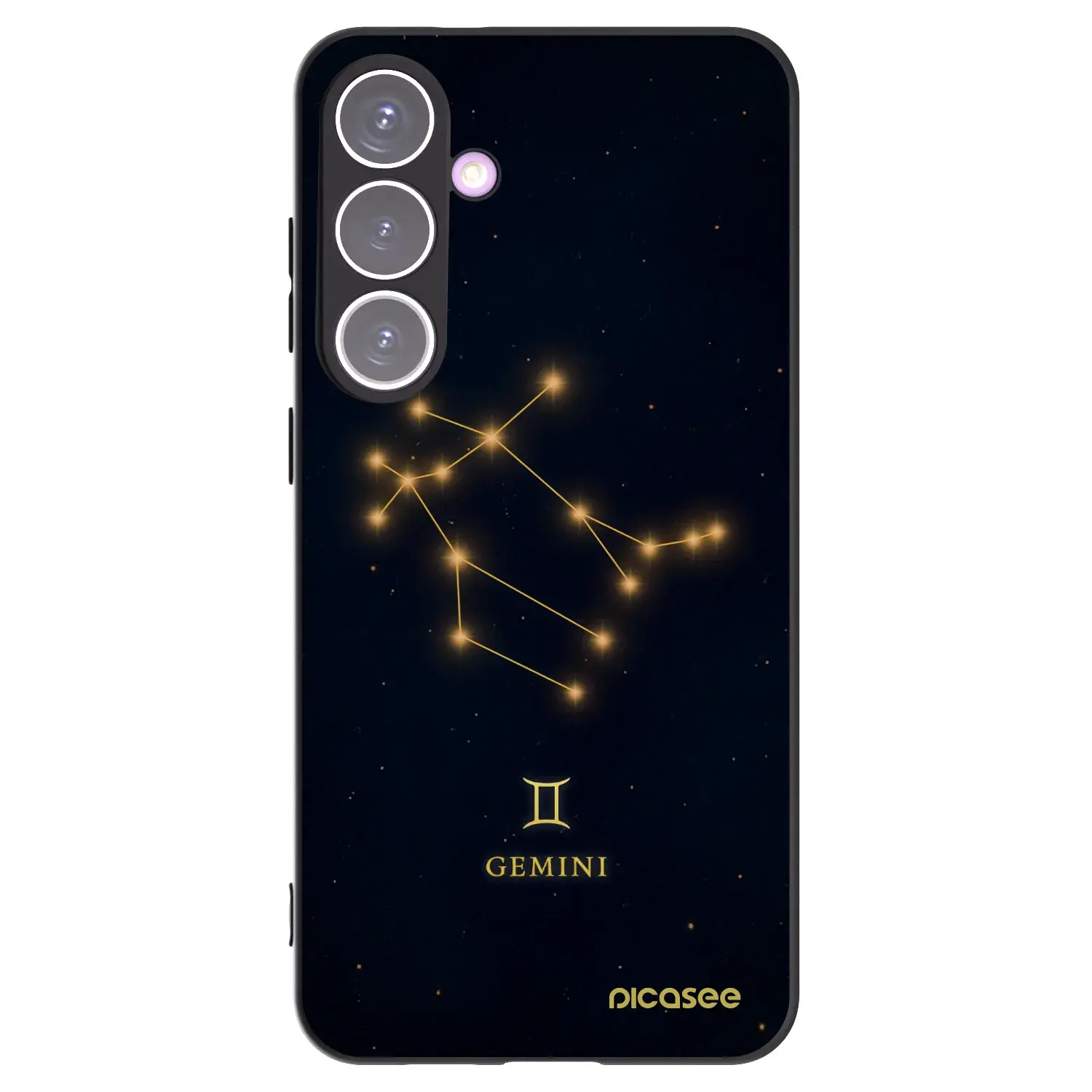 Silikonový černý obal pro Samsung Galaxy S24+ S926B 5G - GEMINI
