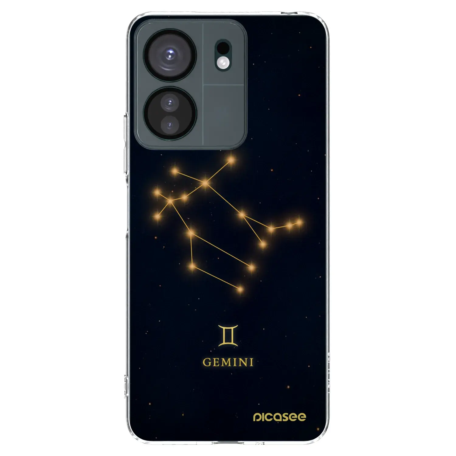 Silikonový průhledný obal pro Xiaomi Redmi 13C 4G - GEMINI