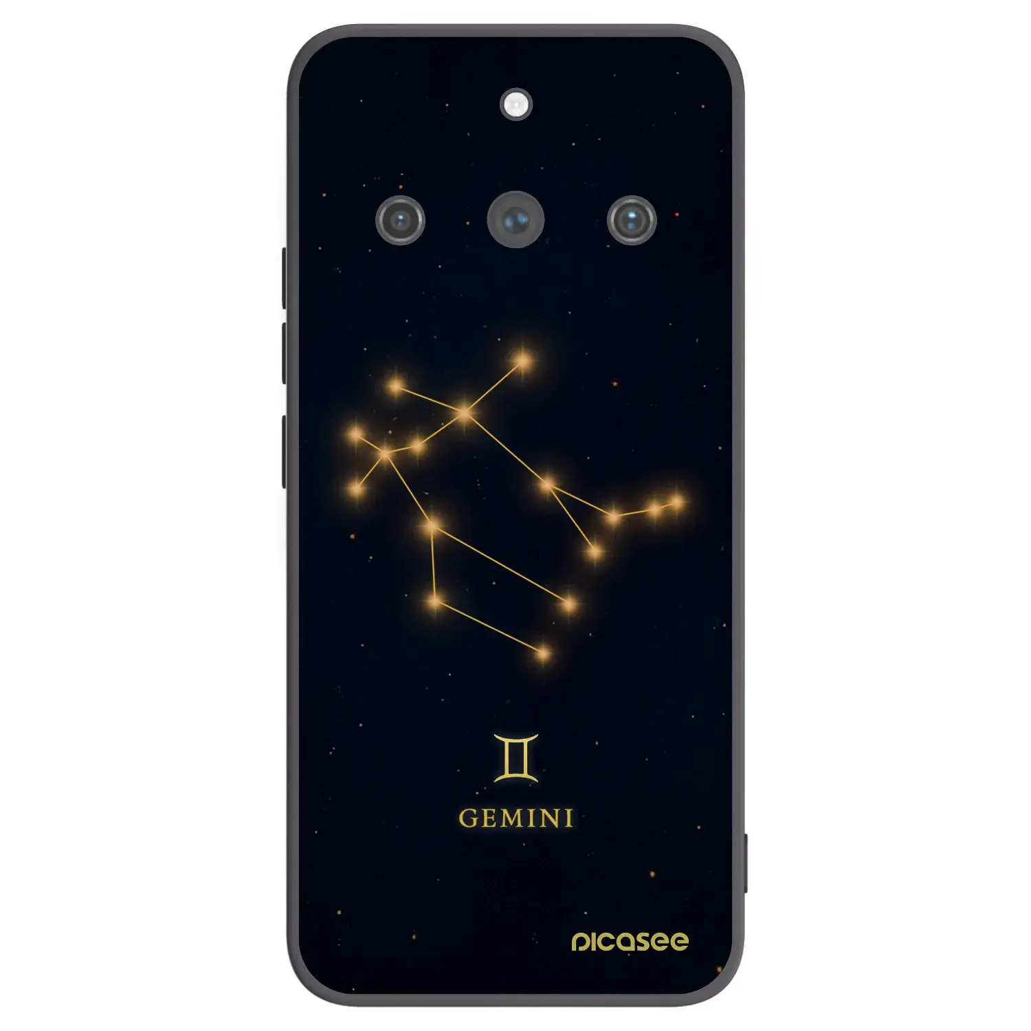 Silikonový černý obal pro Realme 11 Pro+ - GEMINI