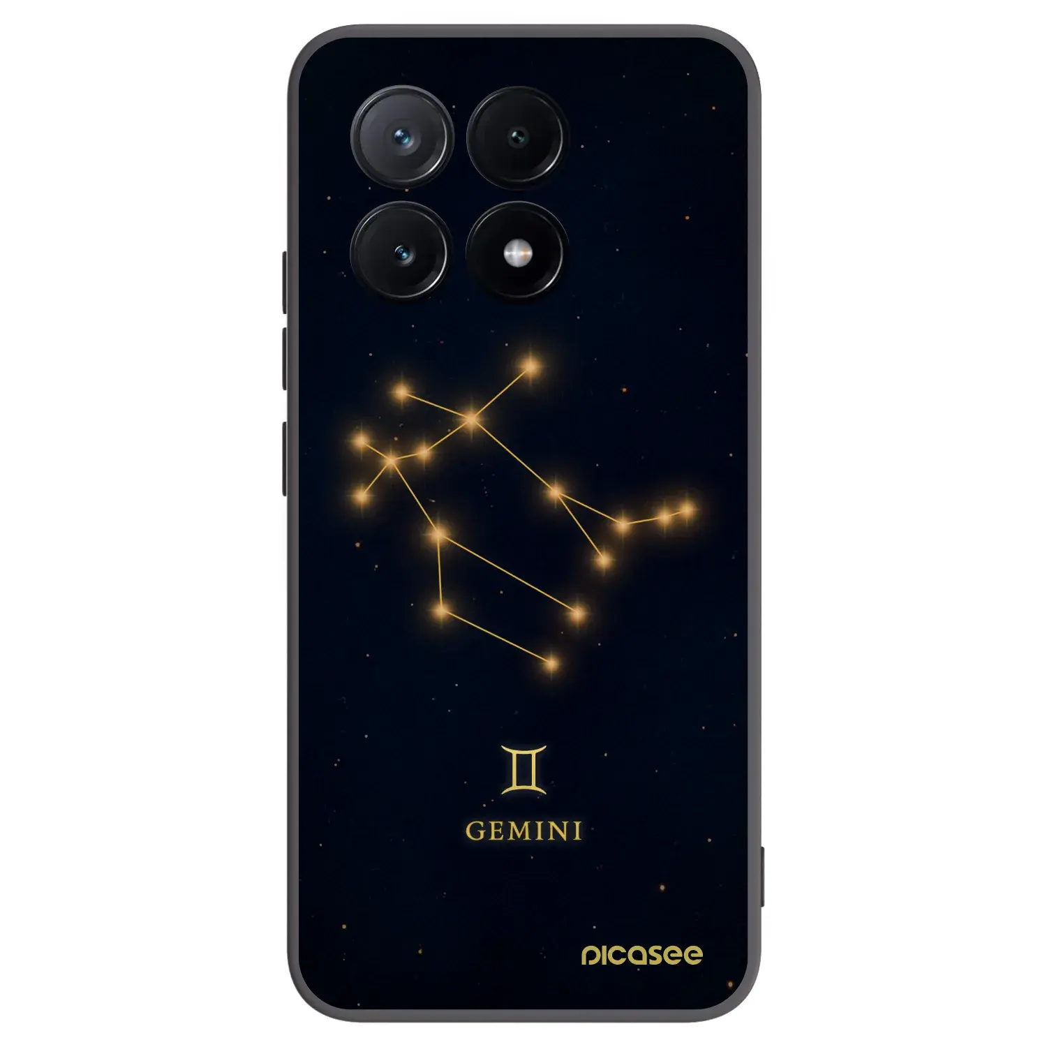 Silikonový černý obal pro Xiaomi Poco X6 Pro - GEMINI
