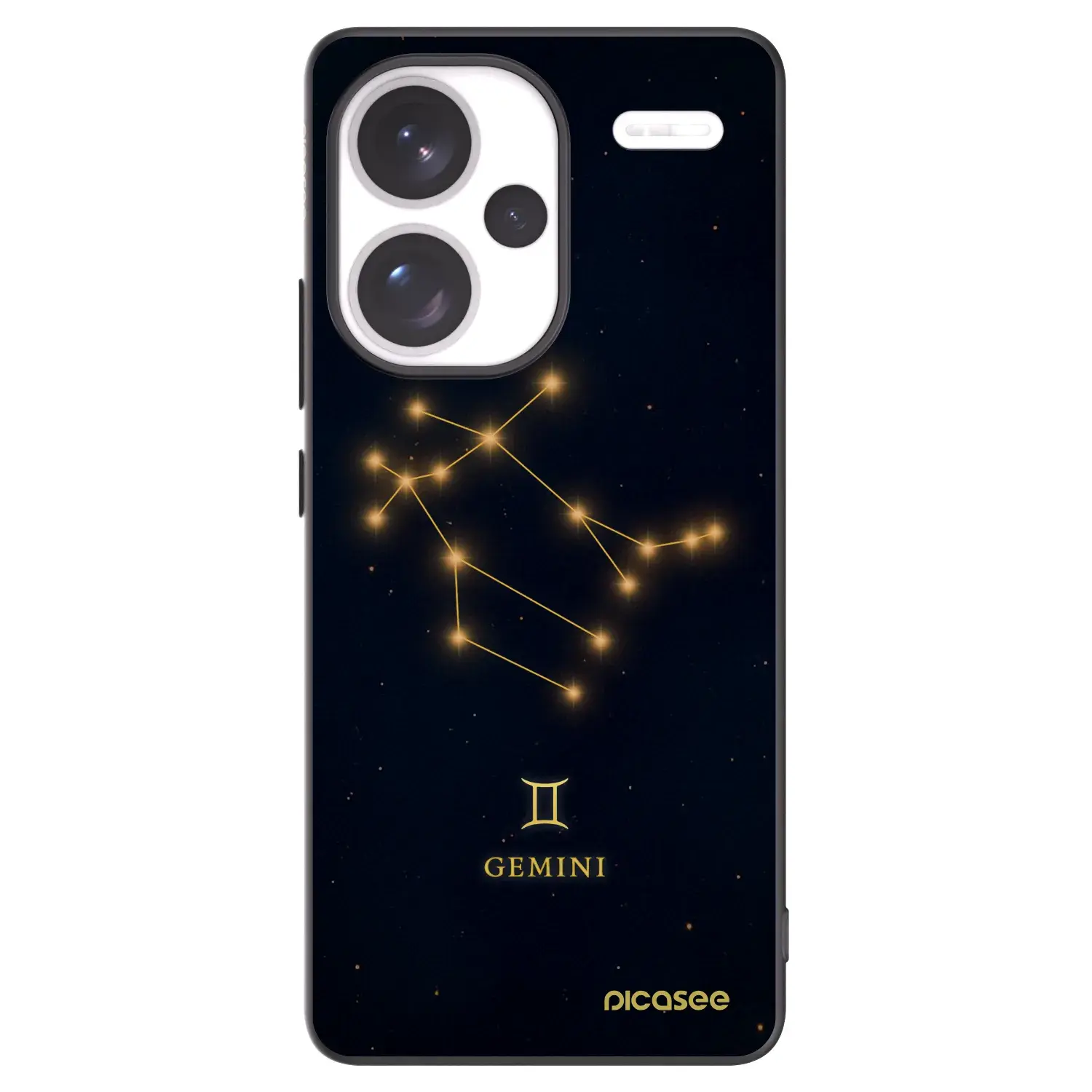 Silikonový černý obal pro Xiaomi Redmi Note 13 Pro+ 5G - GEMINI
