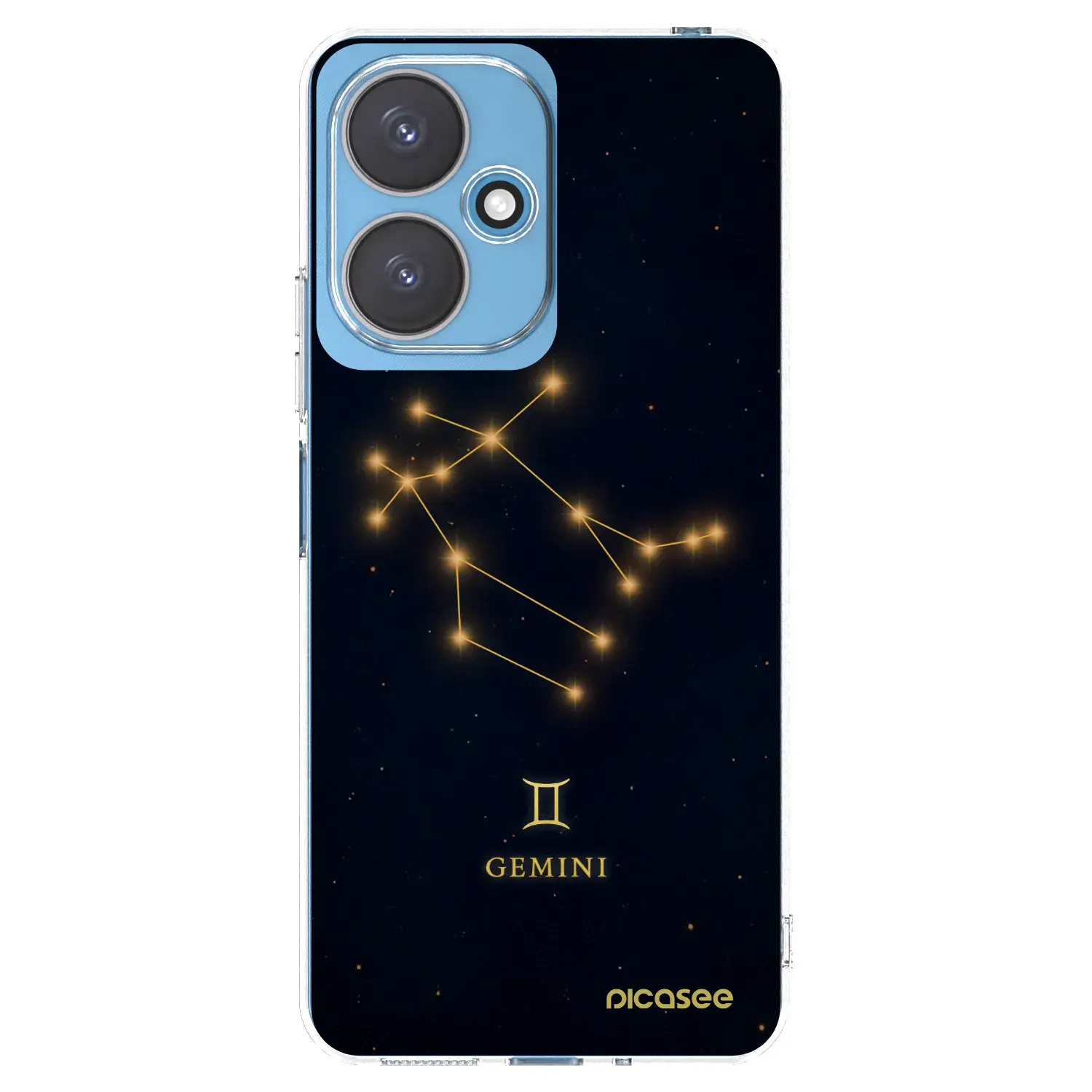 Silikonový průhledný obal pro Xiaomi Redmi 13C 5G - GEMINI