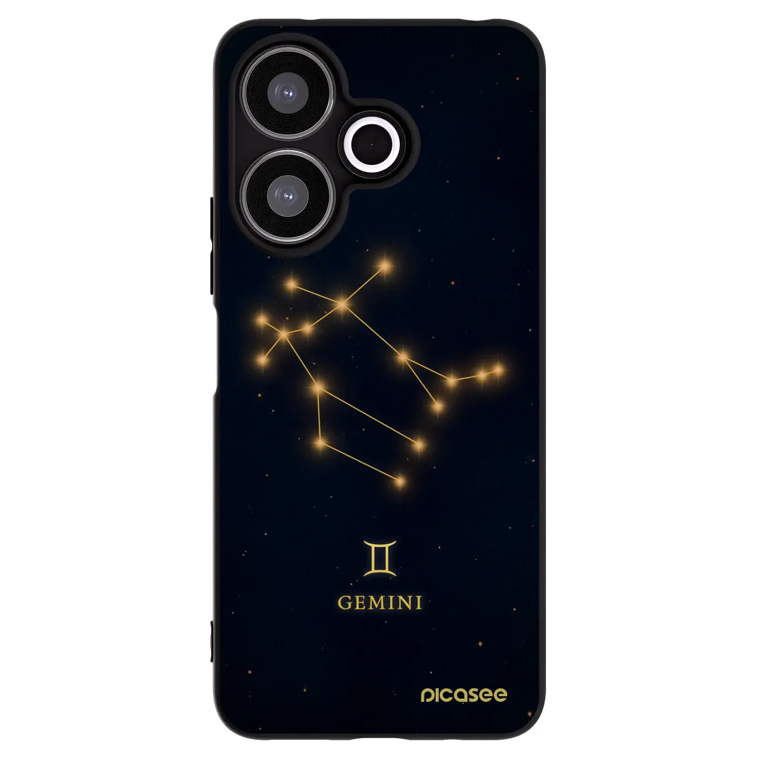 Silikonový černý obal pro Xiaomi Redmi 13 4G - GEMINI
