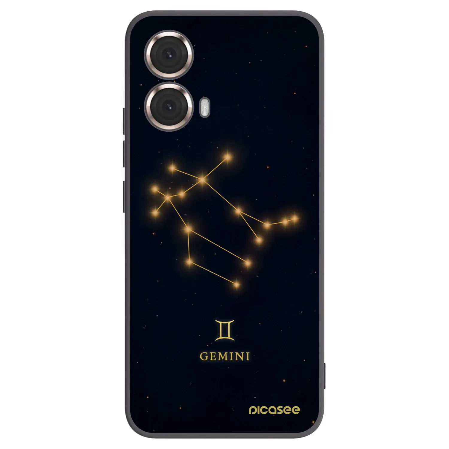 Silikonový černý obal pro Motorola Moto G85 - GEMINI